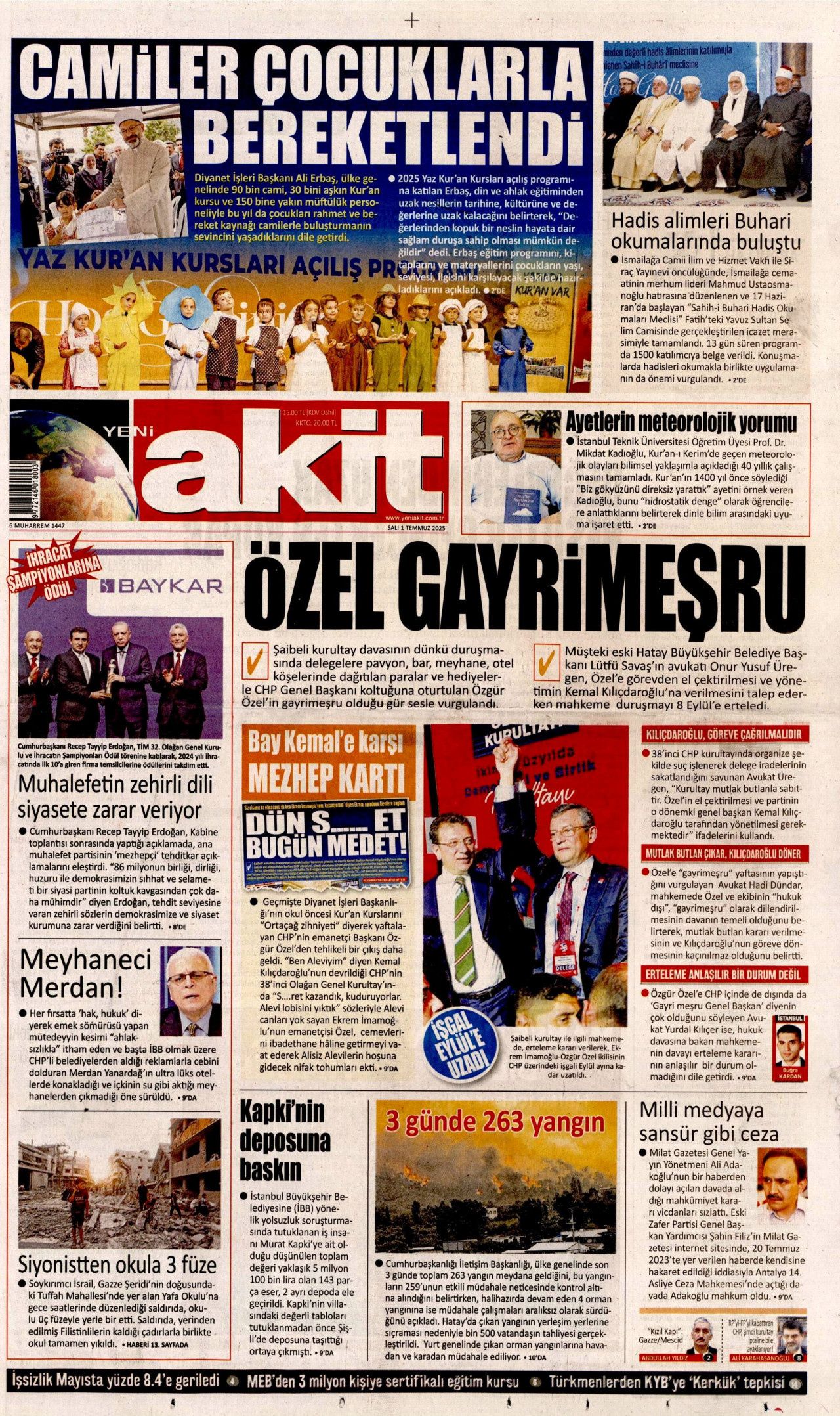 Alevler arasında can pazarı... Savaş gibi mücadele manşetlerde! 5