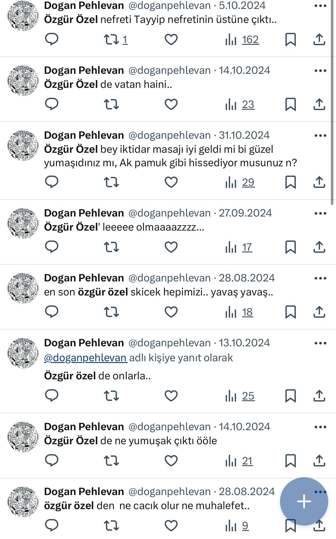 Leman'ın alçak çizeri Doğan Pehlevan'ın kirli geçmişi ortaya çıktı: İslam’a hakaret, Erdoğan’a ölüm tehdidi, darbe girişimine destek! 8