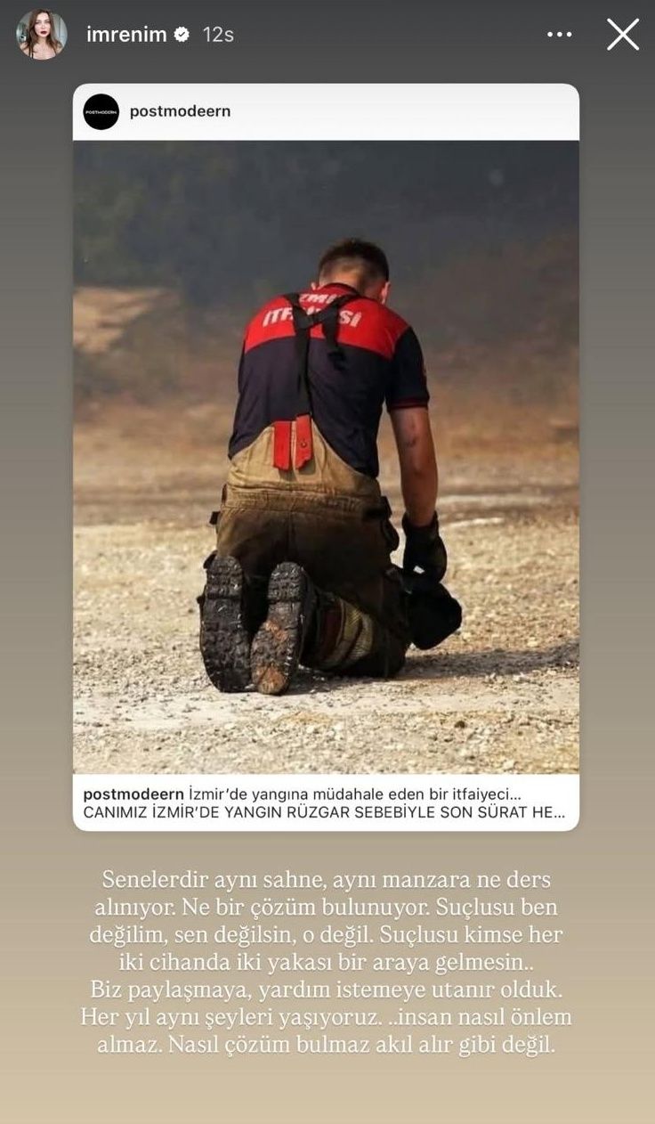 Instagram fenomeni İmren Karadeniz'in utanmaz paylaşımı infial yarattı! Türkiye yanarken o poz verdi... 5