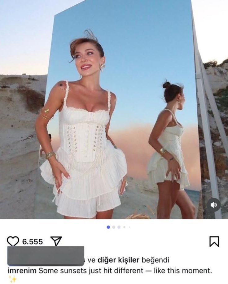 Instagram fenomeni İmren Karadeniz'in utanmaz paylaşımı infial yarattı! Türkiye yanarken o poz verdi... 4