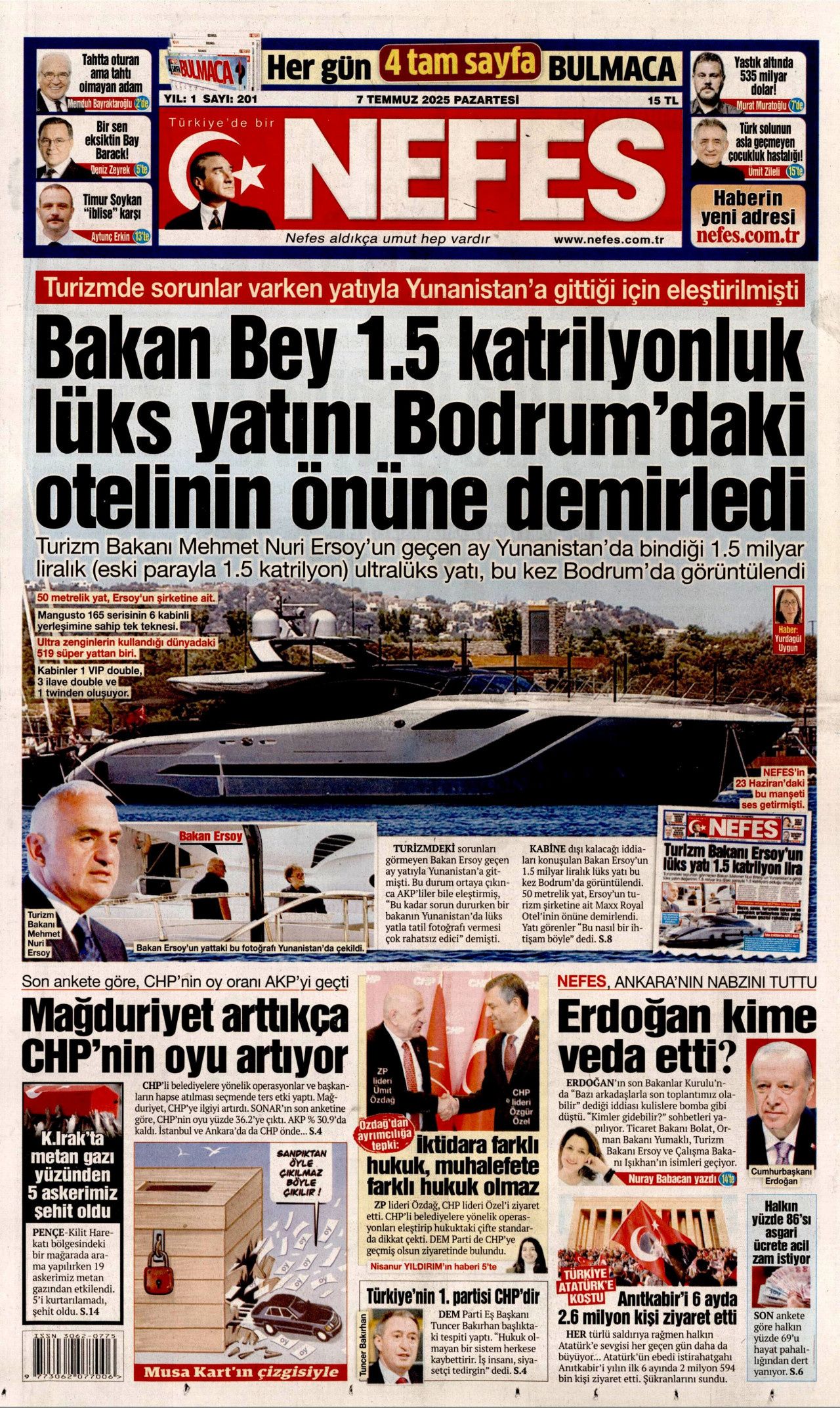 Teröre ve silaha veda haftası! Süreç nasıl işleyecek? İşte 7 Temmuz Pazartesi gazete manşetleri... 2