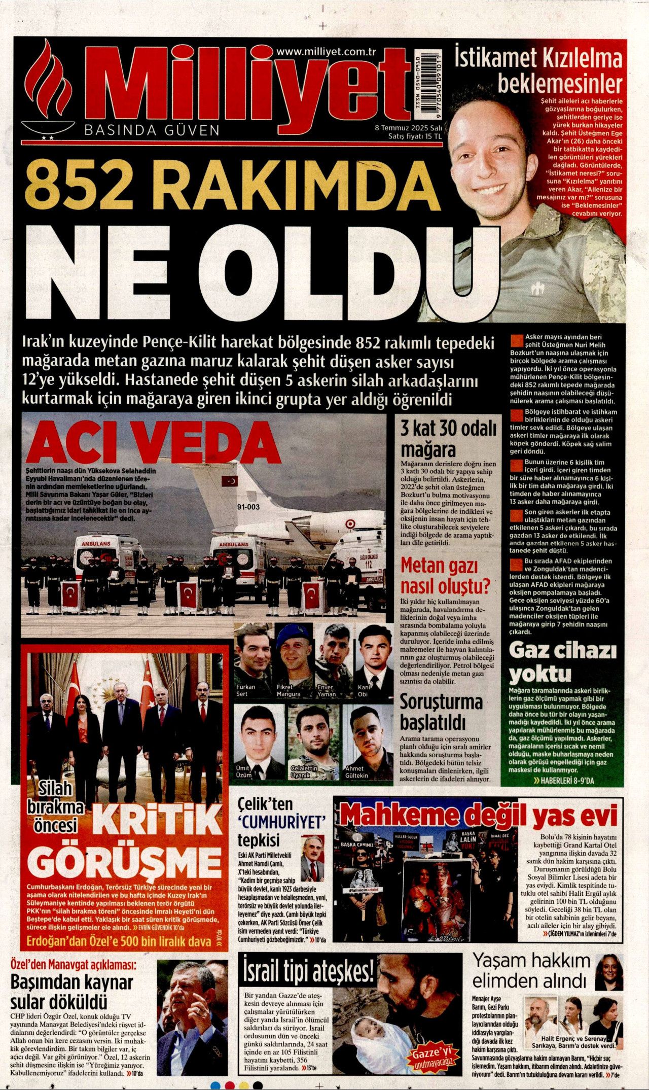 Mağarada kahramanlık destanı... 852 rakımda ne oldu? Ölümü göze alarak girdiler... 1