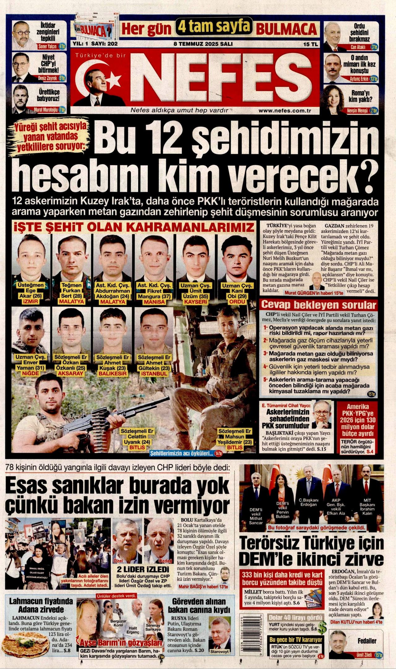 Mağarada kahramanlık destanı... 852 rakımda ne oldu? Ölümü göze alarak girdiler... 3