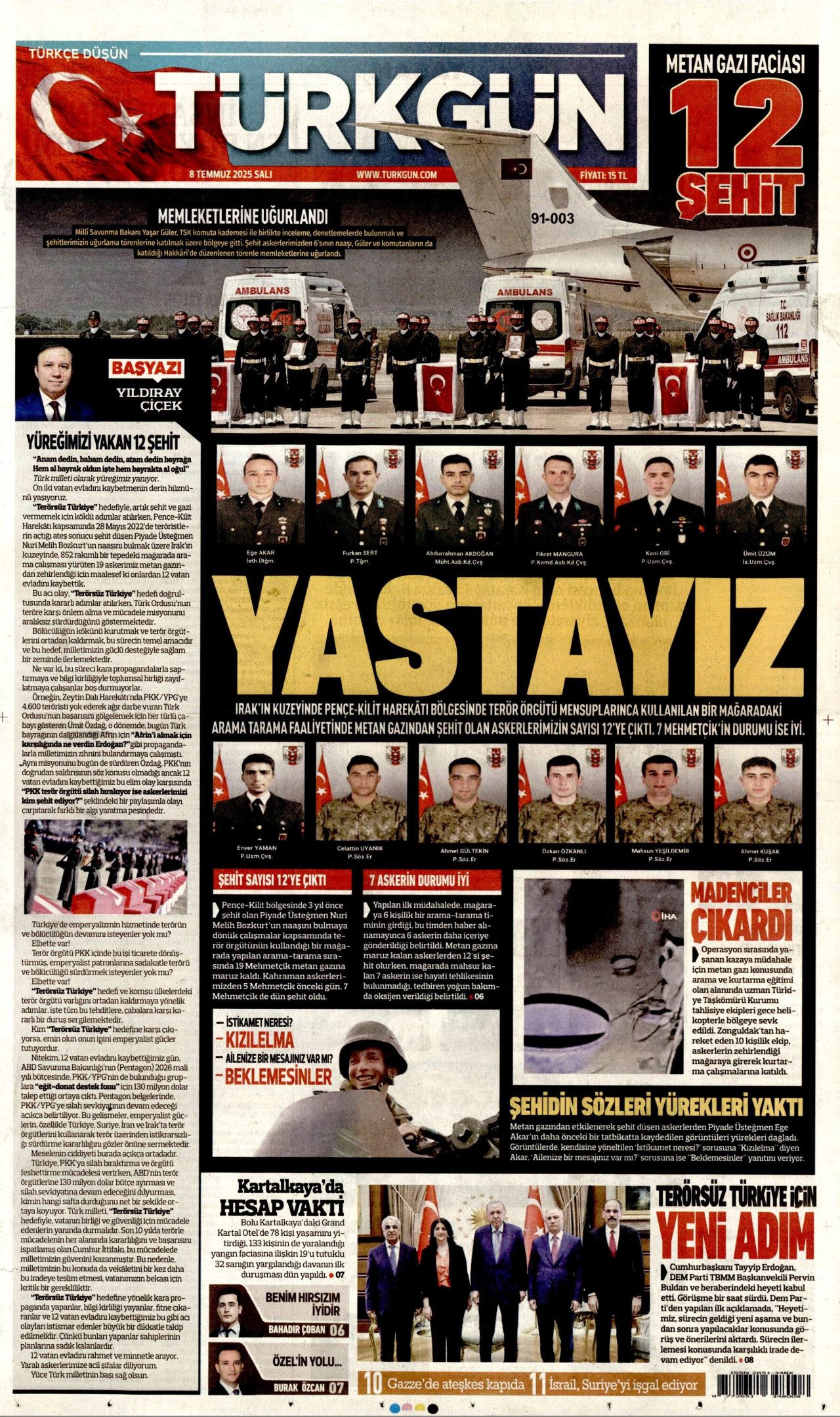 Mağarada kahramanlık destanı... 852 rakımda ne oldu? Ölümü göze alarak girdiler... 10