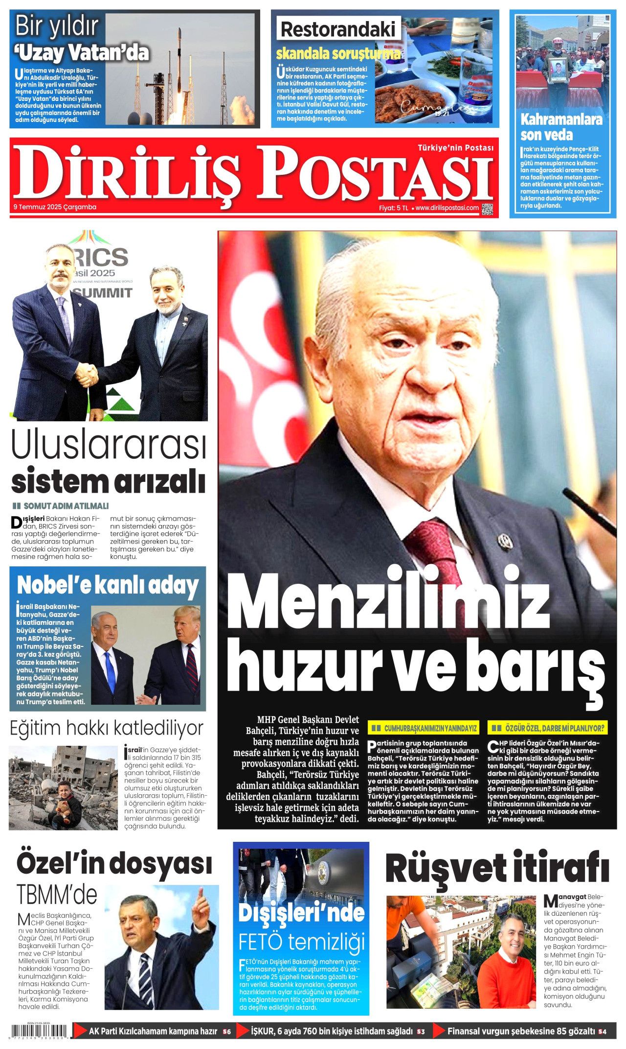 Katliamcıdan Nobel gazı... Gazze soykırımcısı Netanyahu, Trump'ı Nobel Barış Ödülü'ne aday gösterdi 22
