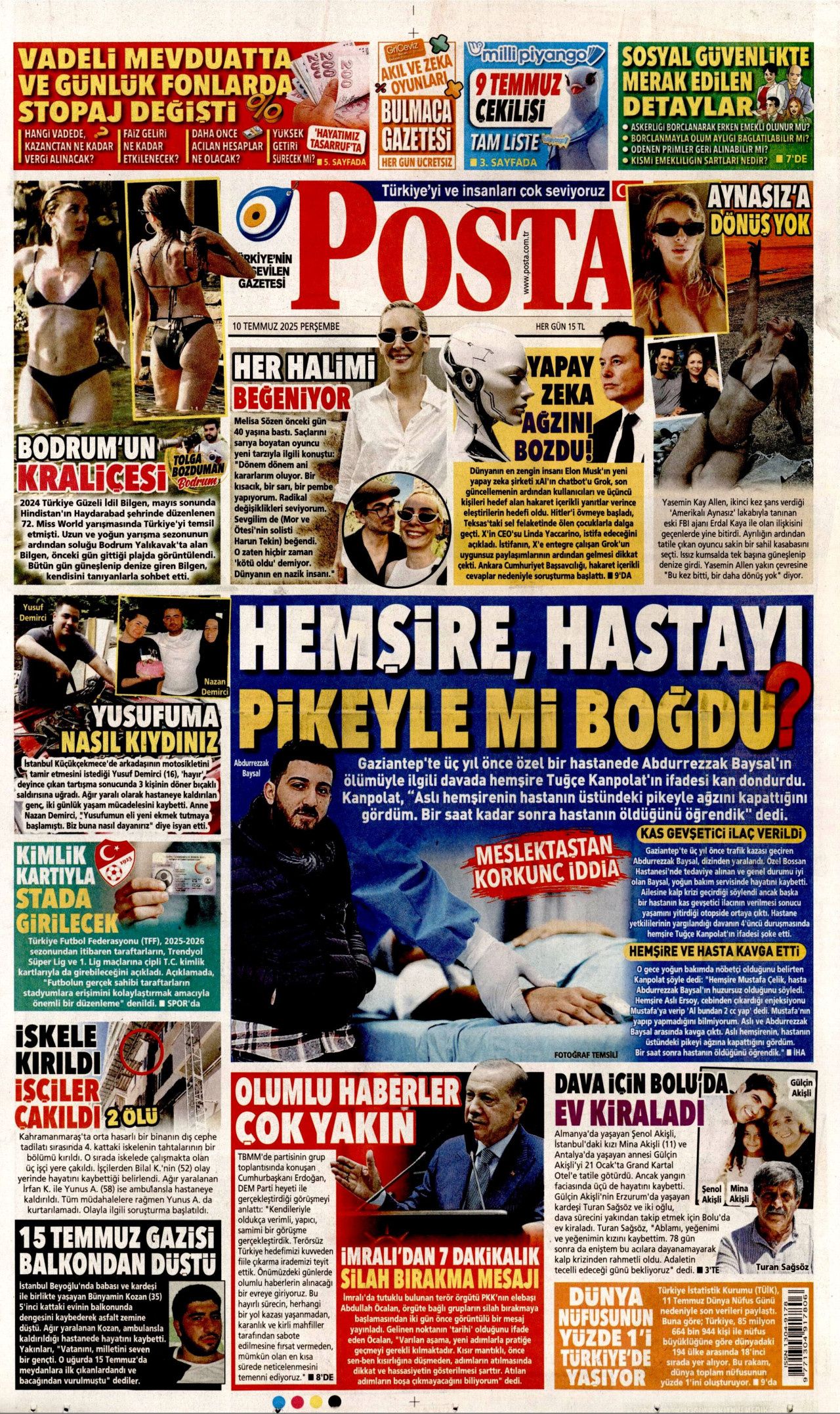 Öcalan'ın 7 dakikalık video mesajı manşetlerde! Hangi gazete nasıl gördü? Önemli mesajlar gizli... 19