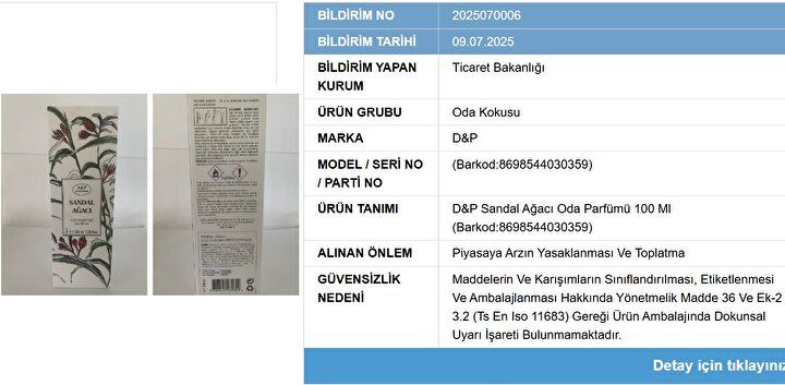 Ticaret Bakanlığı'ndan sert denetim: Zara, D&P ve Mr Dıy ürünlerine toplatma kararı! 5