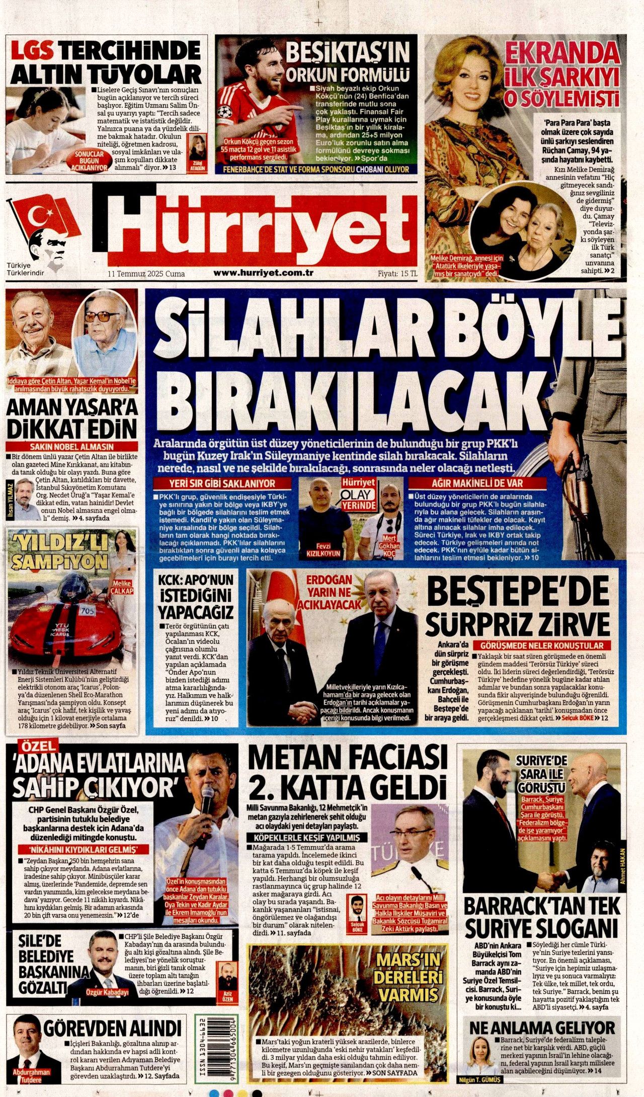 PKK, silahları böyle bırakacak... Ağır makineli tüfekler de var! Yeri sır gibi saklanıyor 1