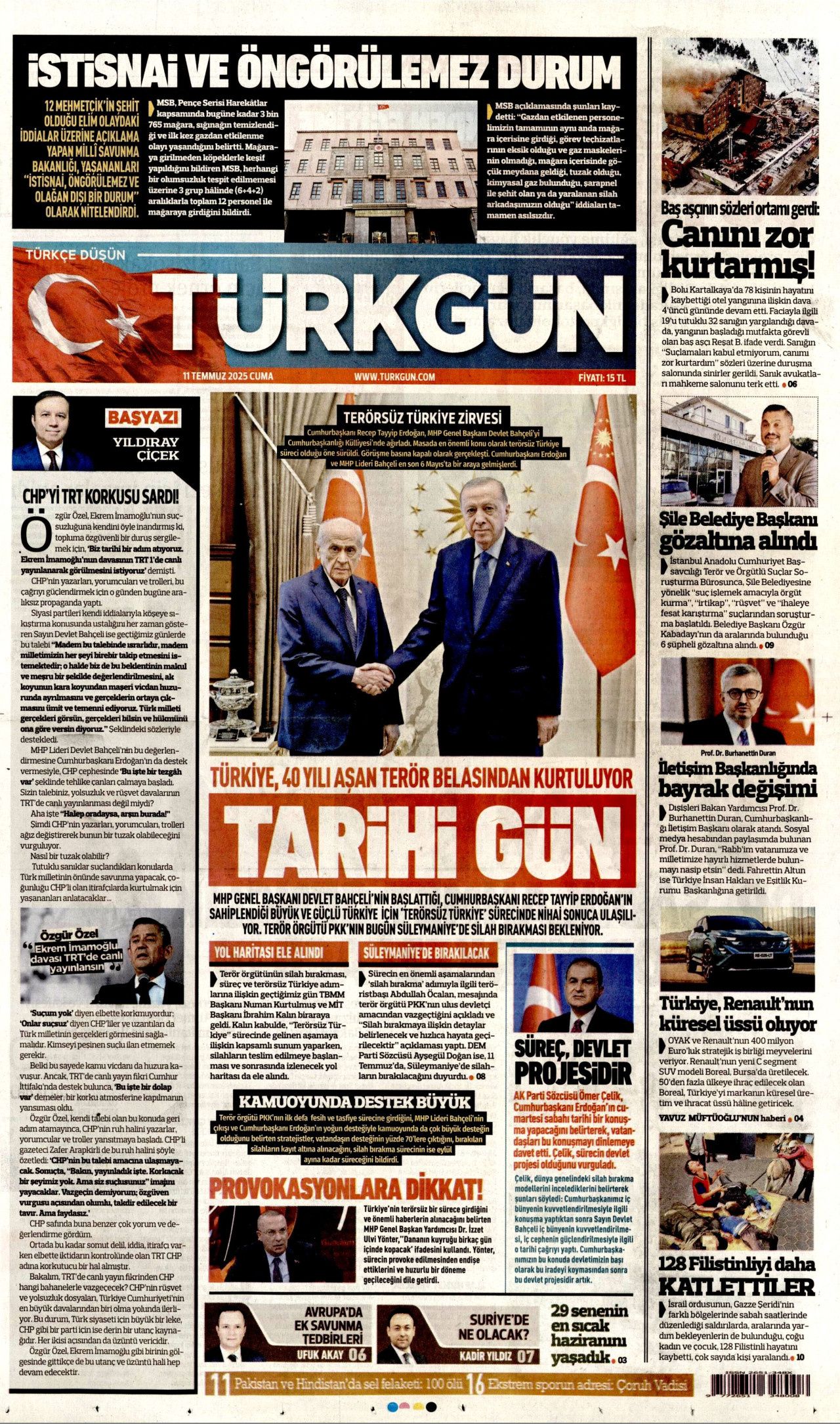 PKK, silahları böyle bırakacak... Ağır makineli tüfekler de var! Yeri sır gibi saklanıyor 11
