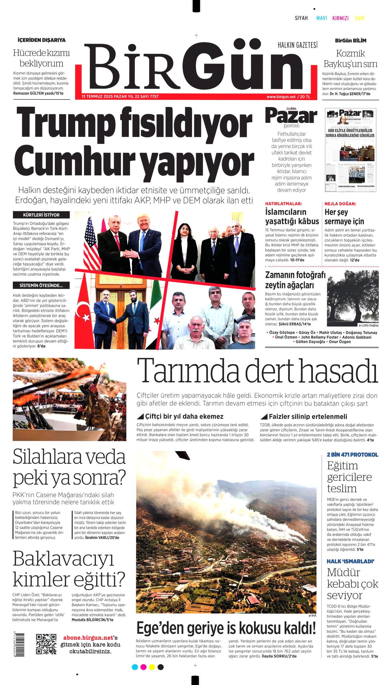 Yeni dönemi ilan etti... Cumhurbaşkanı Erdoğan'ın tarihi konuşması manşetlerde! 12