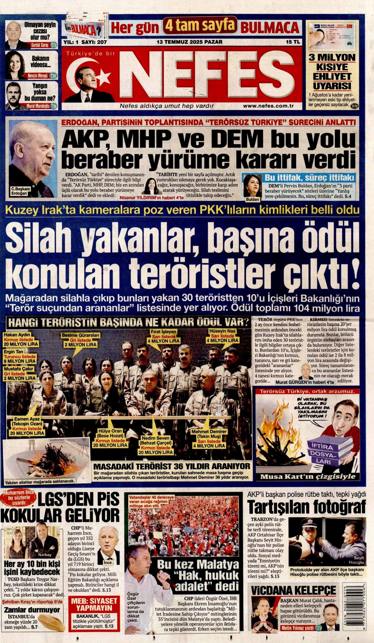 Yeni dönemi ilan etti... Cumhurbaşkanı Erdoğan'ın tarihi konuşması manşetlerde! 5