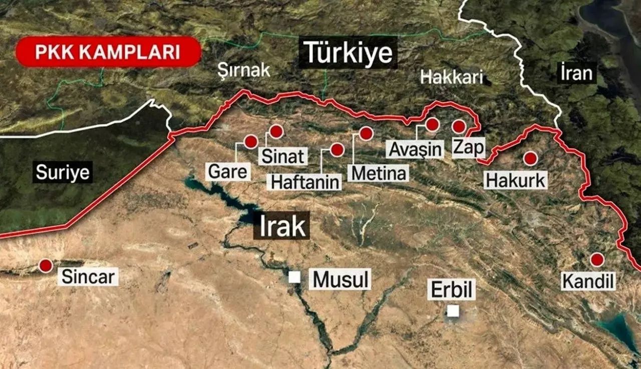 PKK silah bıraktı, gözler şimdi kamplarda: 11 büyük kampın tahliyesi bekleniyor 3