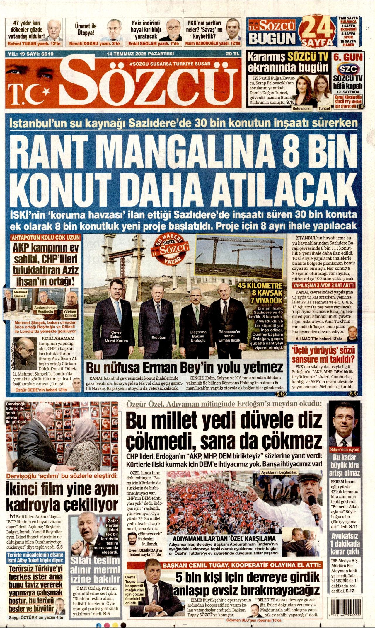 Şimdi sıra Meclis'te: Komisyon yaz boyunca çalışacak... Gözler Çarşamba gününde! 3