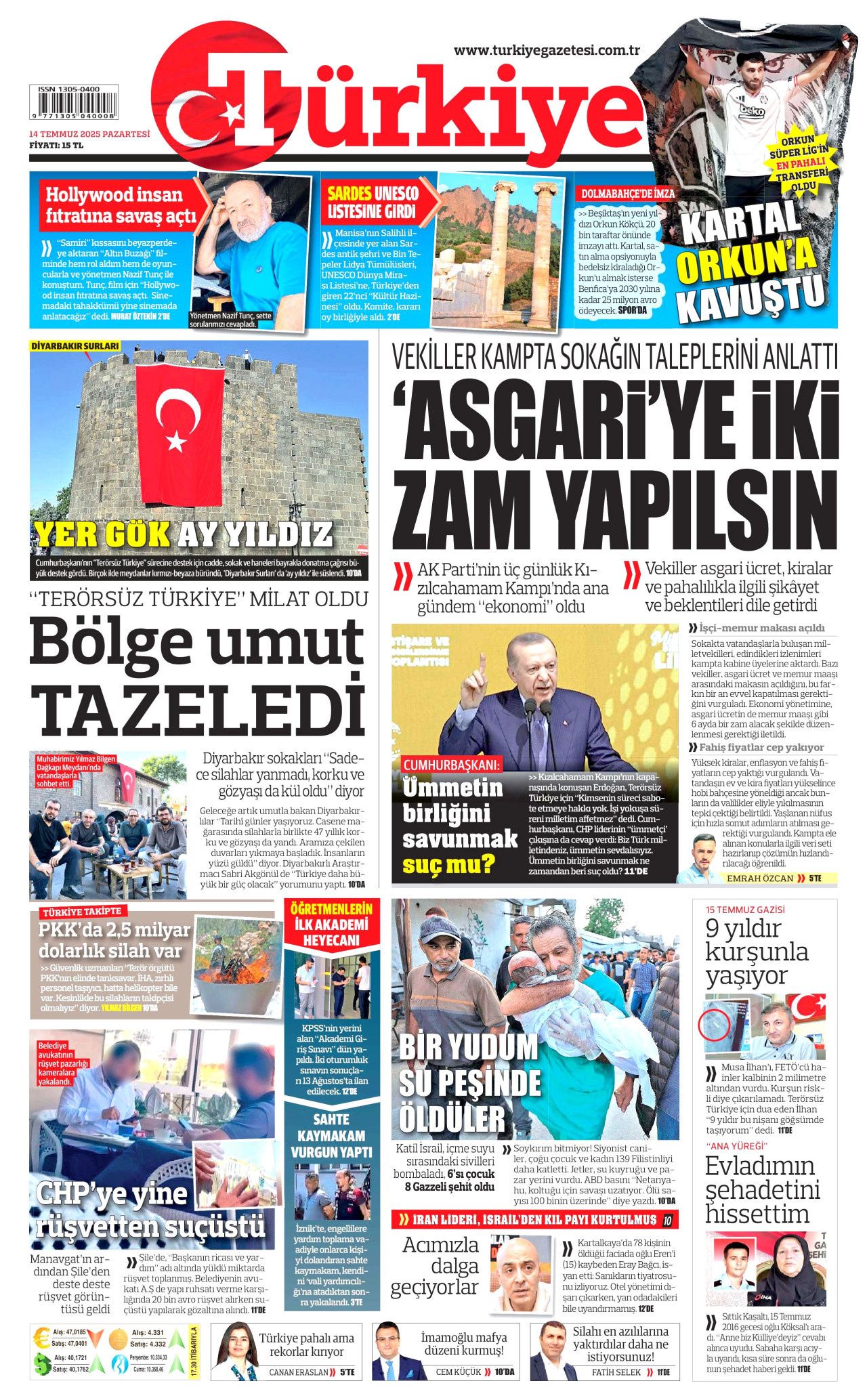 Şimdi sıra Meclis'te: Komisyon yaz boyunca çalışacak... Gözler Çarşamba gününde! 14