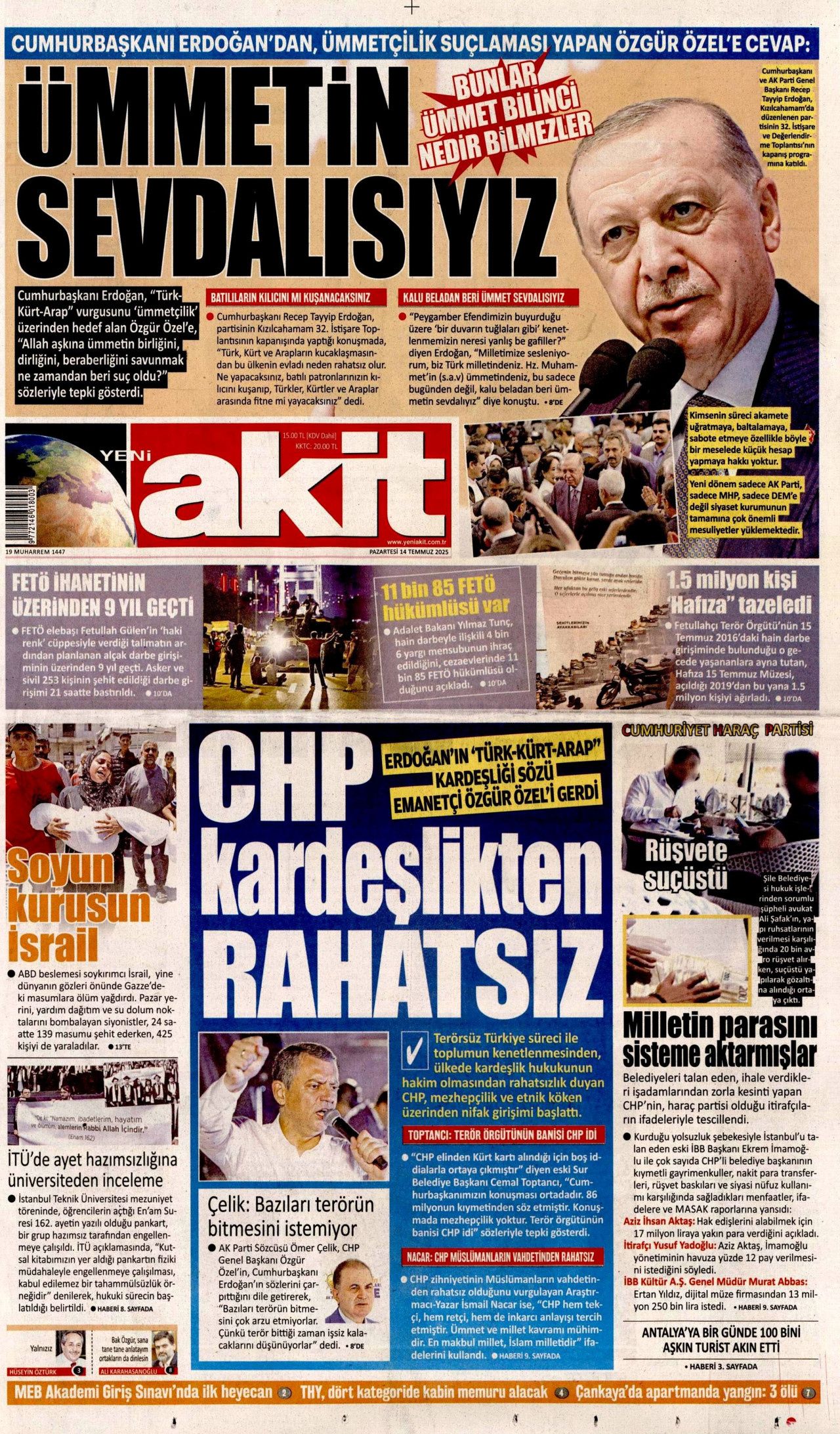 Şimdi sıra Meclis'te: Komisyon yaz boyunca çalışacak... Gözler Çarşamba gününde! 11