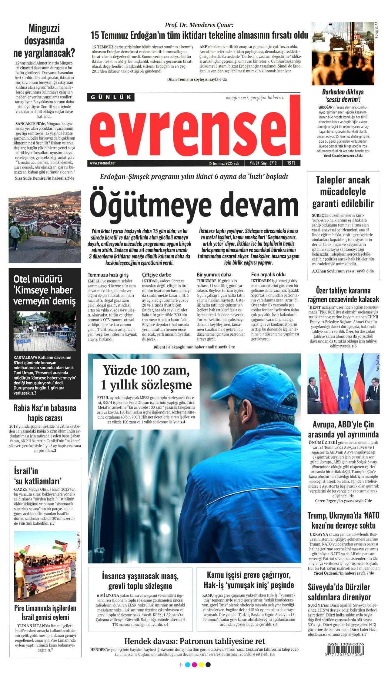 15 Temmuz'da ne büyük bir bela atlatmışız! Hain darbe girişiminin 9. yılında gazete manşetleri... 11