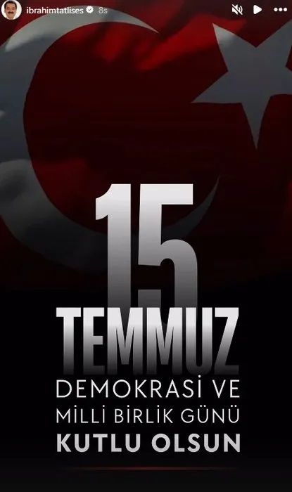 Hain darbe girişimin üzerinden 9 yıl geçti! Ünlü isimlerden 15 Temmuz Demokrasi ve Milli Birlik Günü paylaşımları 4