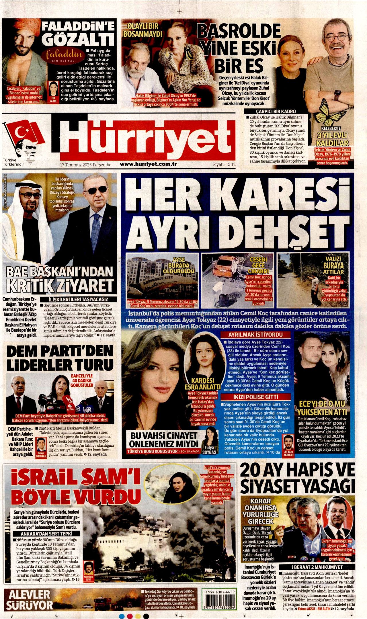 Suriye'ye siyonist saldırı manşetlerde! İsrail burnumuzun dibine kadar geldi... 1