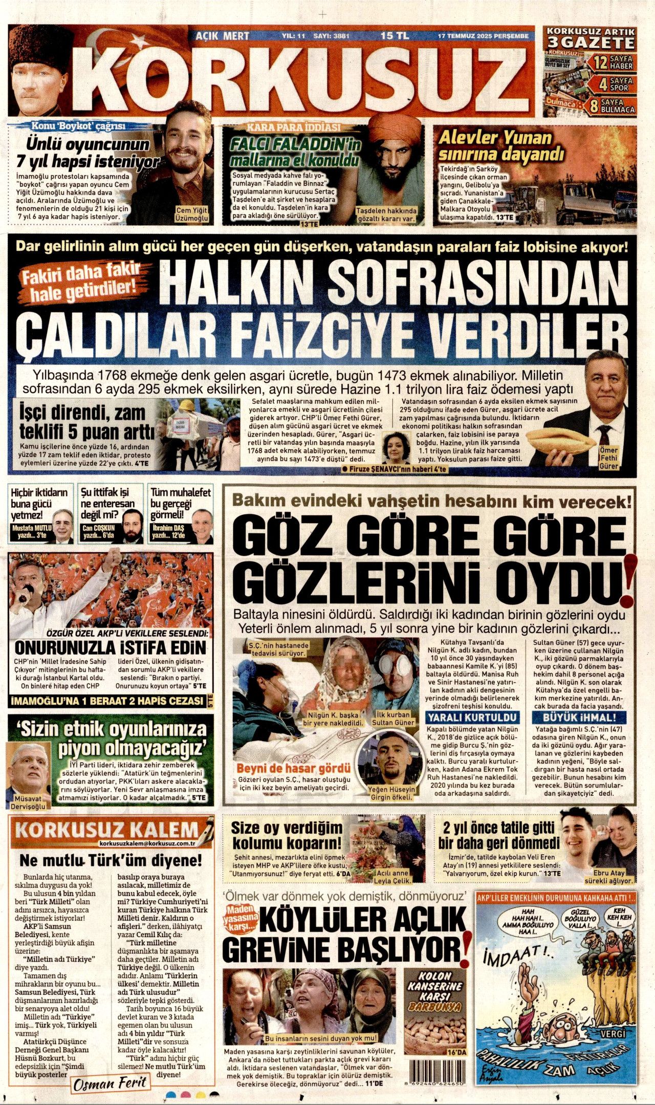 Suriye'ye siyonist saldırı manşetlerde! İsrail burnumuzun dibine kadar geldi... 17