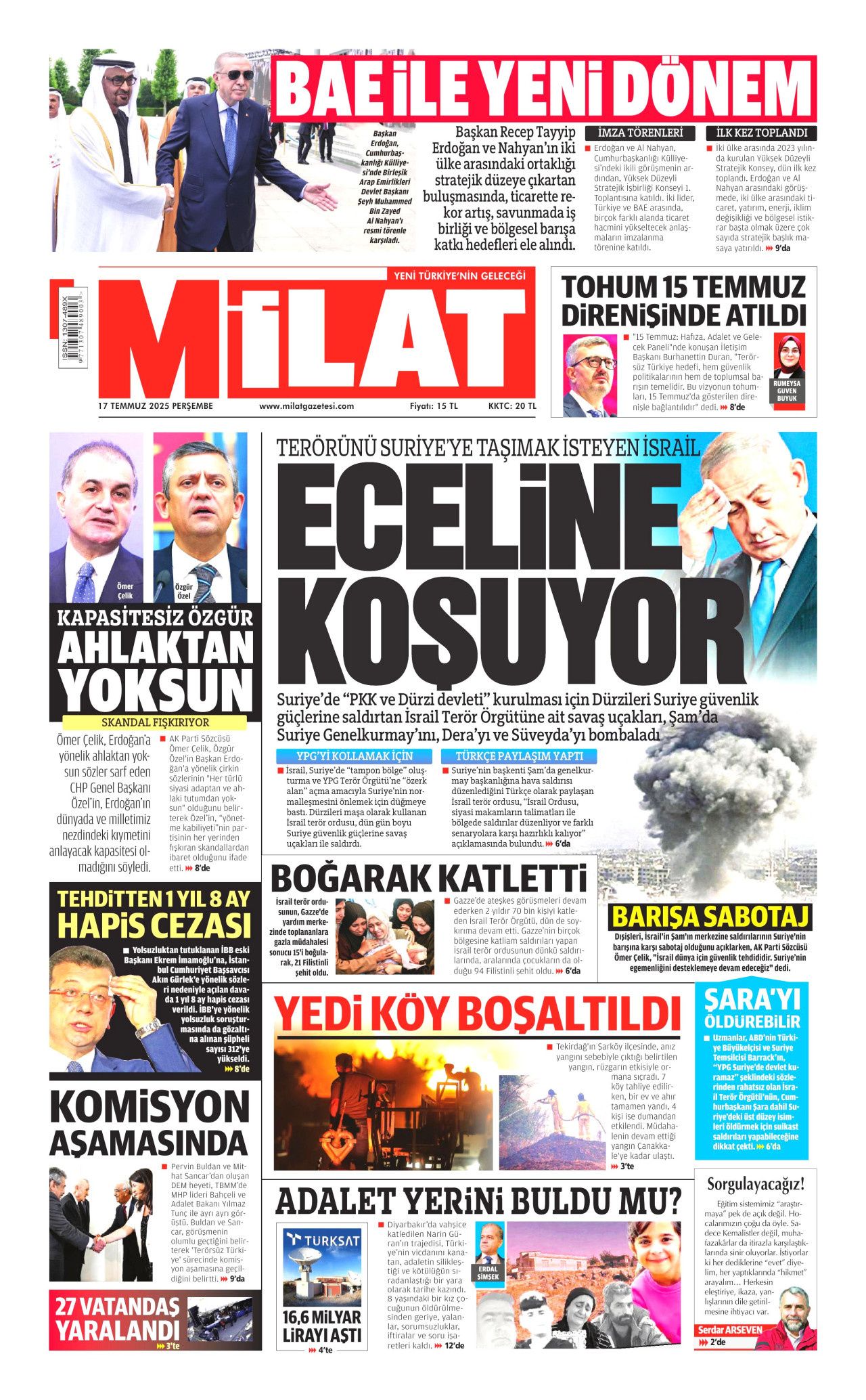 Suriye'ye siyonist saldırı manşetlerde! İsrail burnumuzun dibine kadar geldi... 18