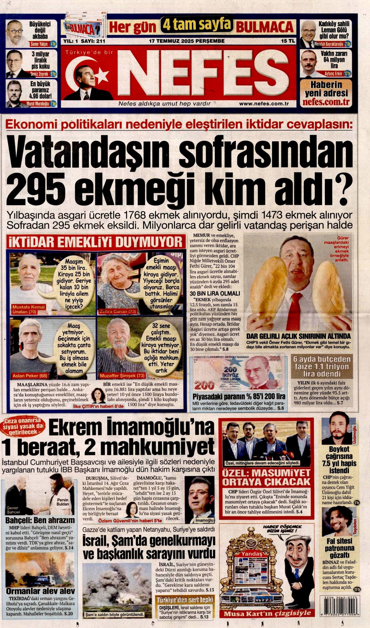 Suriye'ye siyonist saldırı manşetlerde! İsrail burnumuzun dibine kadar geldi... 2