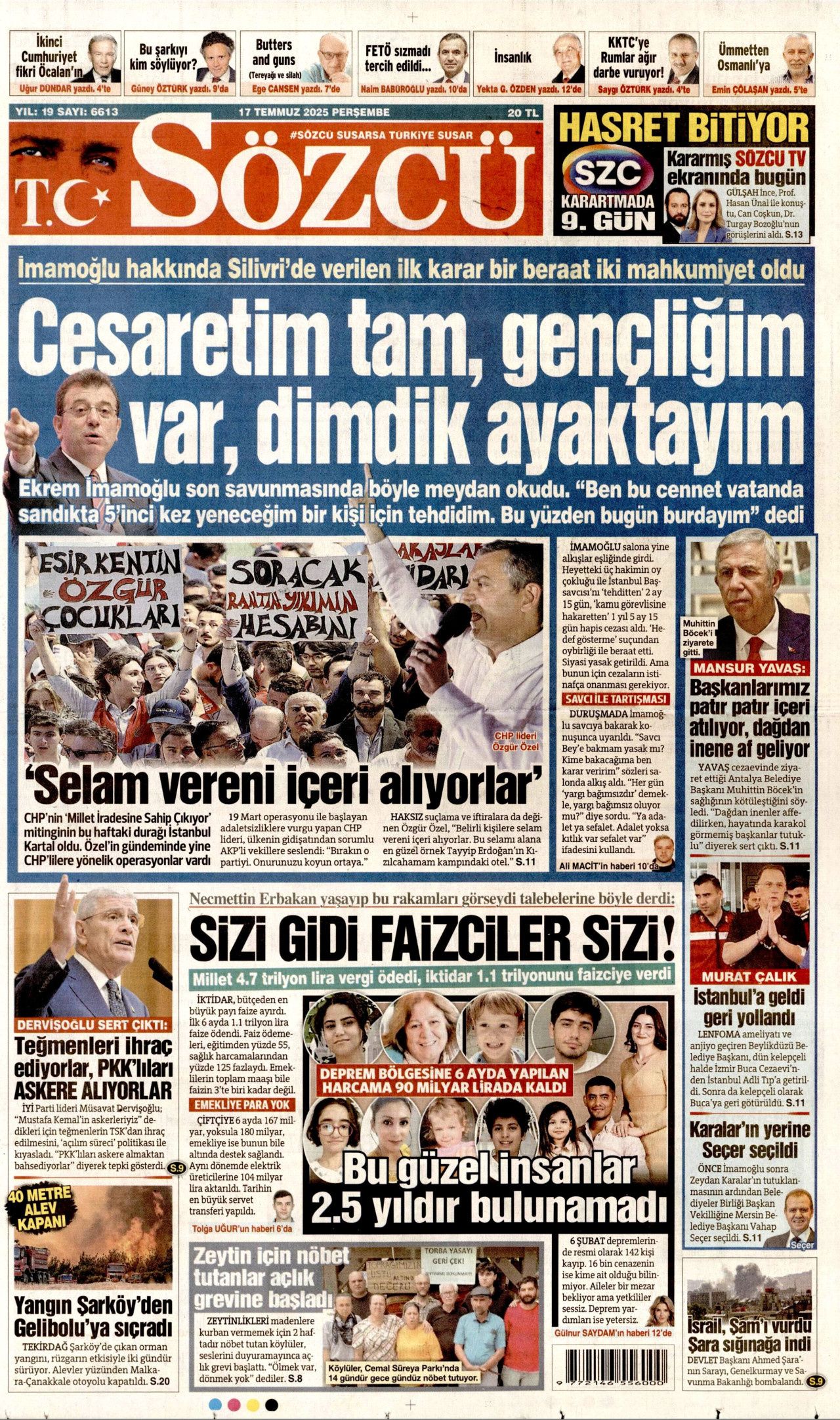Suriye'ye siyonist saldırı manşetlerde! İsrail burnumuzun dibine kadar geldi... 3