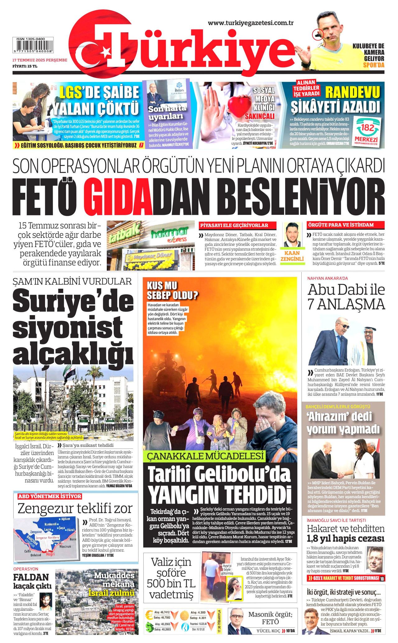 Suriye'ye siyonist saldırı manşetlerde! İsrail burnumuzun dibine kadar geldi... 8