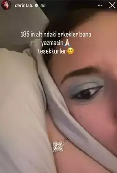 Derin Talu, erkeklerde aradığı boy kriterini açıkladı! ''185'in altındakiler bana yazmasın'' 3