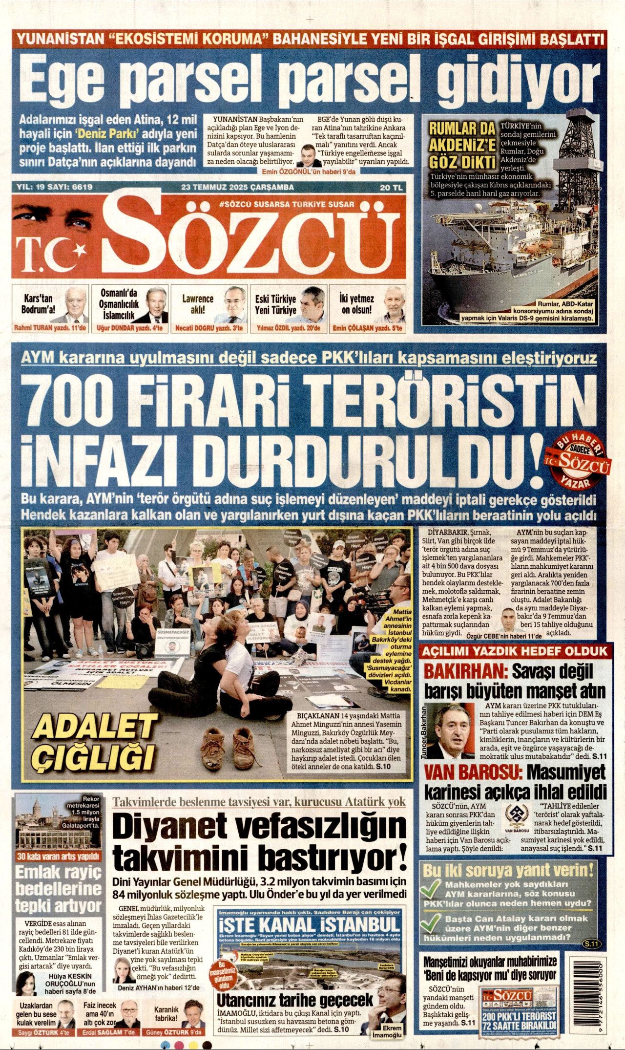 Türkiye kendi kanatlarıyla uçuyor! Yerli ve milli gururlarımız gazete manşetlerinde... 6