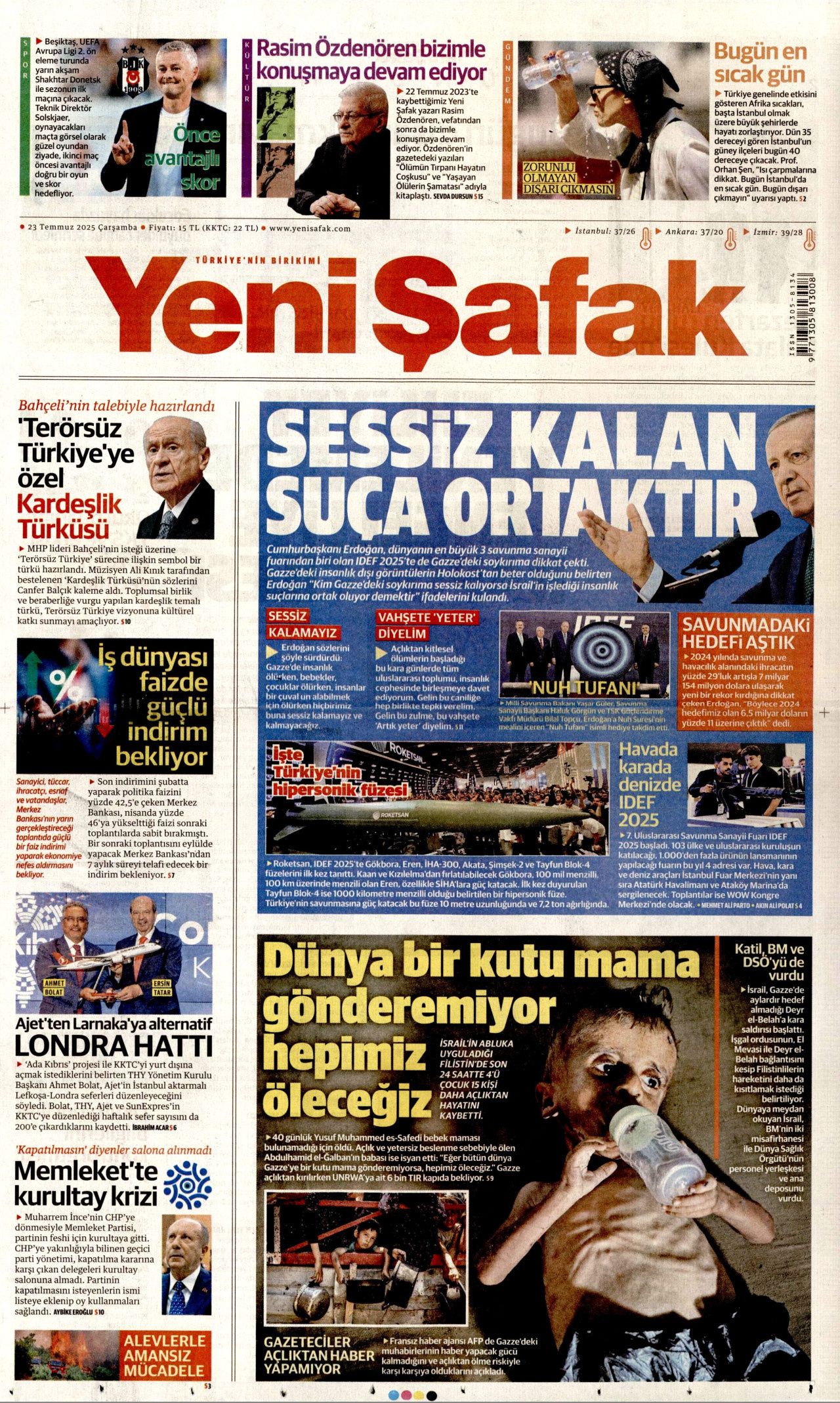 Türkiye kendi kanatlarıyla uçuyor! Yerli ve milli gururlarımız gazete manşetlerinde... 4