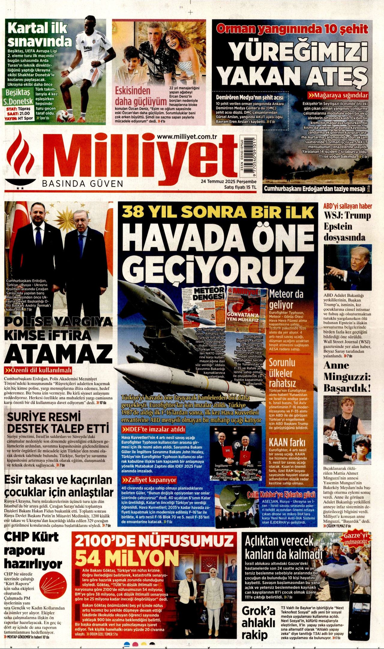 38 yıl sonra bir ilk! Havada öne geçiyoruz! Yunanistan ve İsrail endişeli... 1