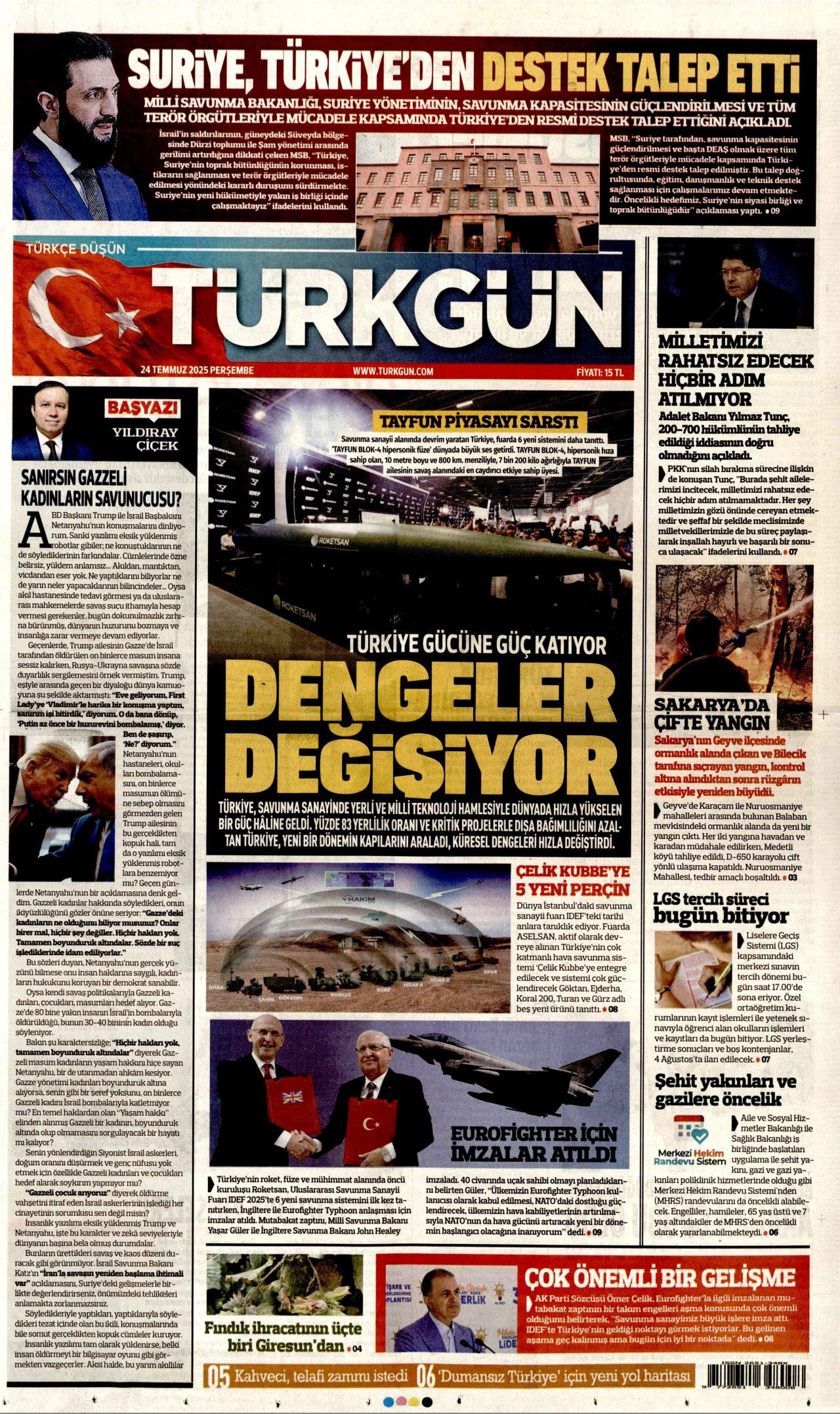 38 yıl sonra bir ilk! Havada öne geçiyoruz! Yunanistan ve İsrail endişeli... 14