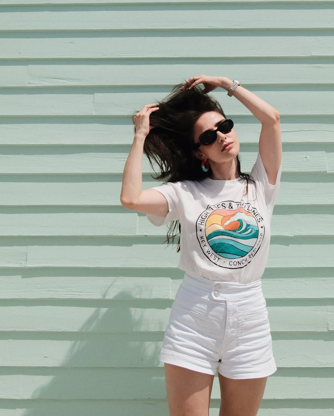 Florida'da yazın tadını çıkaran Özge Gürel'in tatil pozlarına beğeni yağdı 5