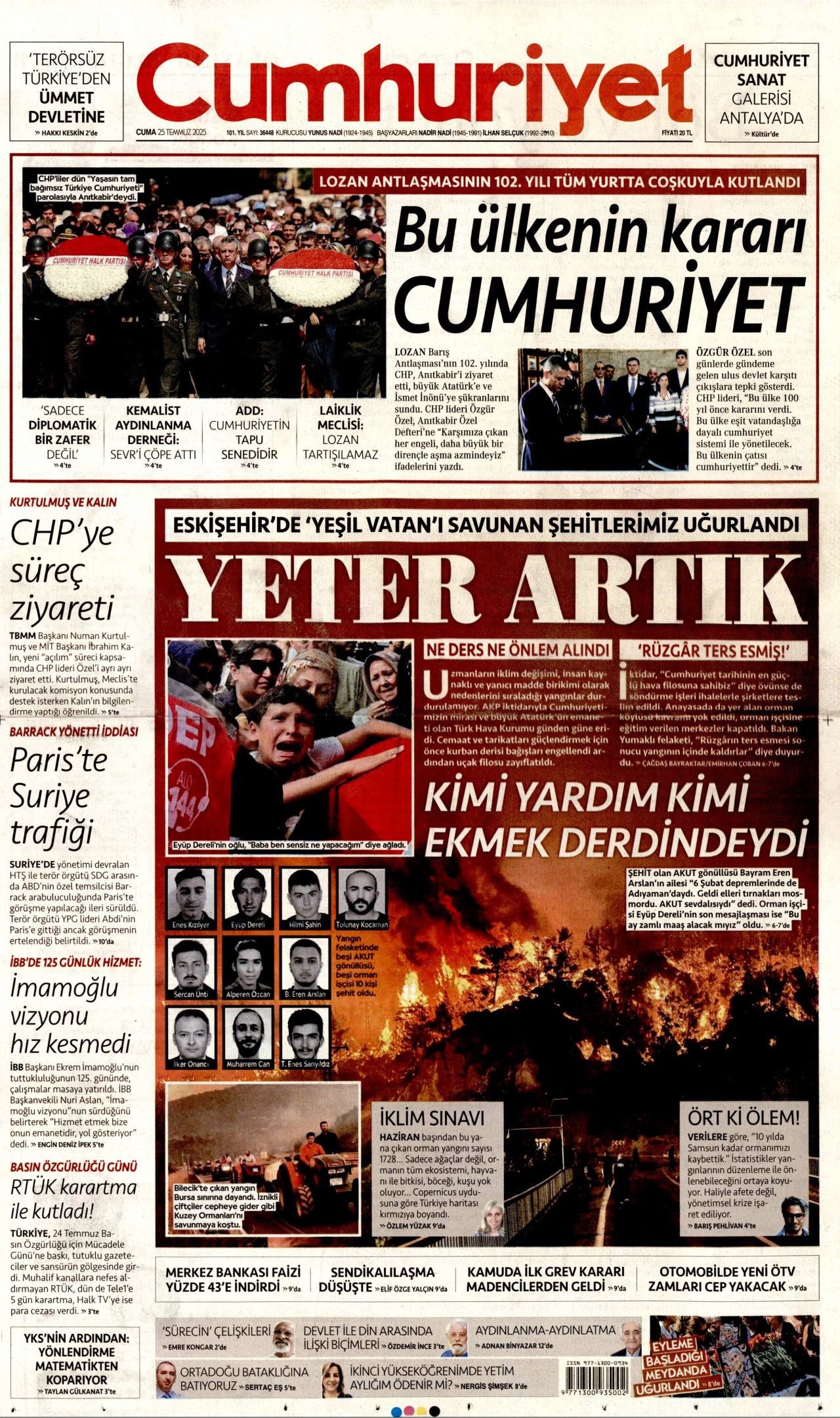 Yeşil vatanın kahramanları manşetlerde... Hikayeleri de yürek yaktı! 10