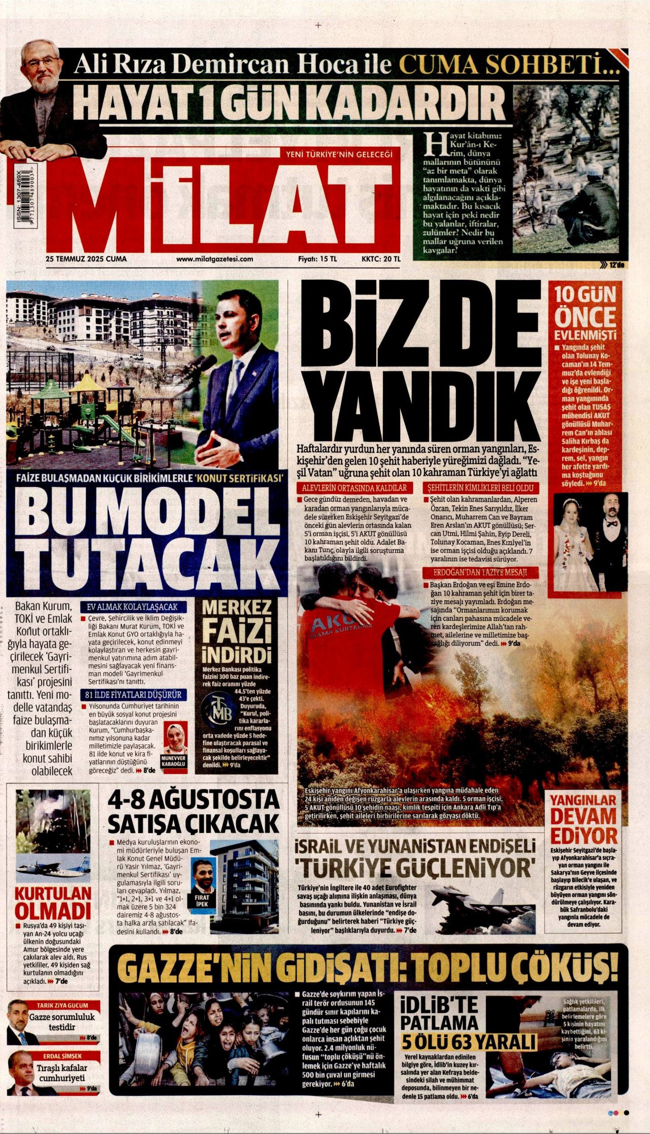Yeşil vatanın kahramanları manşetlerde... Hikayeleri de yürek yaktı! 12