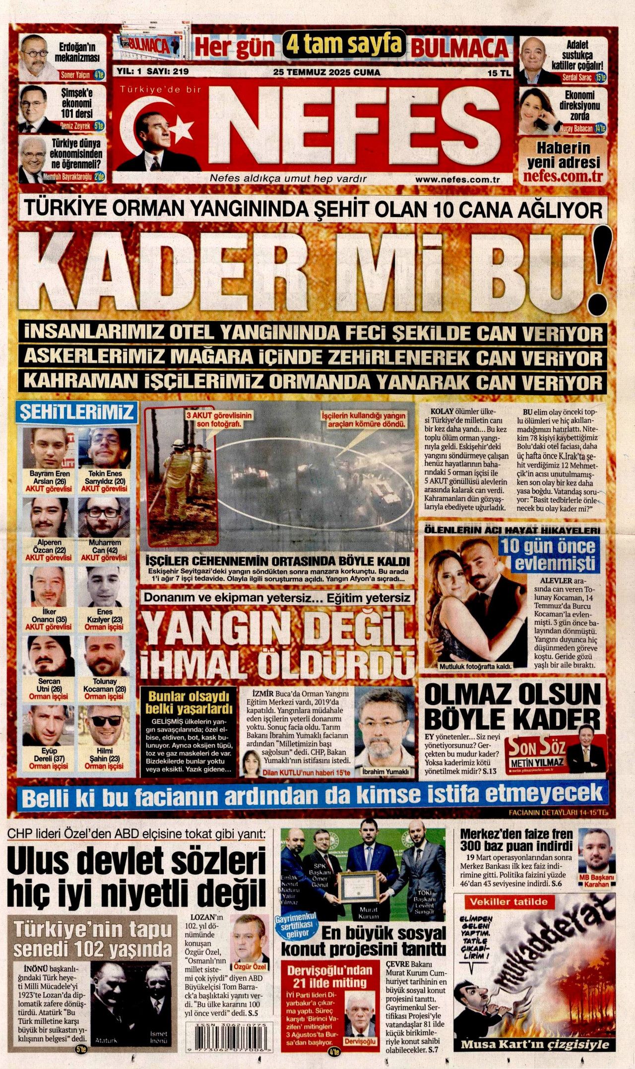 Yeşil vatanın kahramanları manşetlerde... Hikayeleri de yürek yaktı! 2