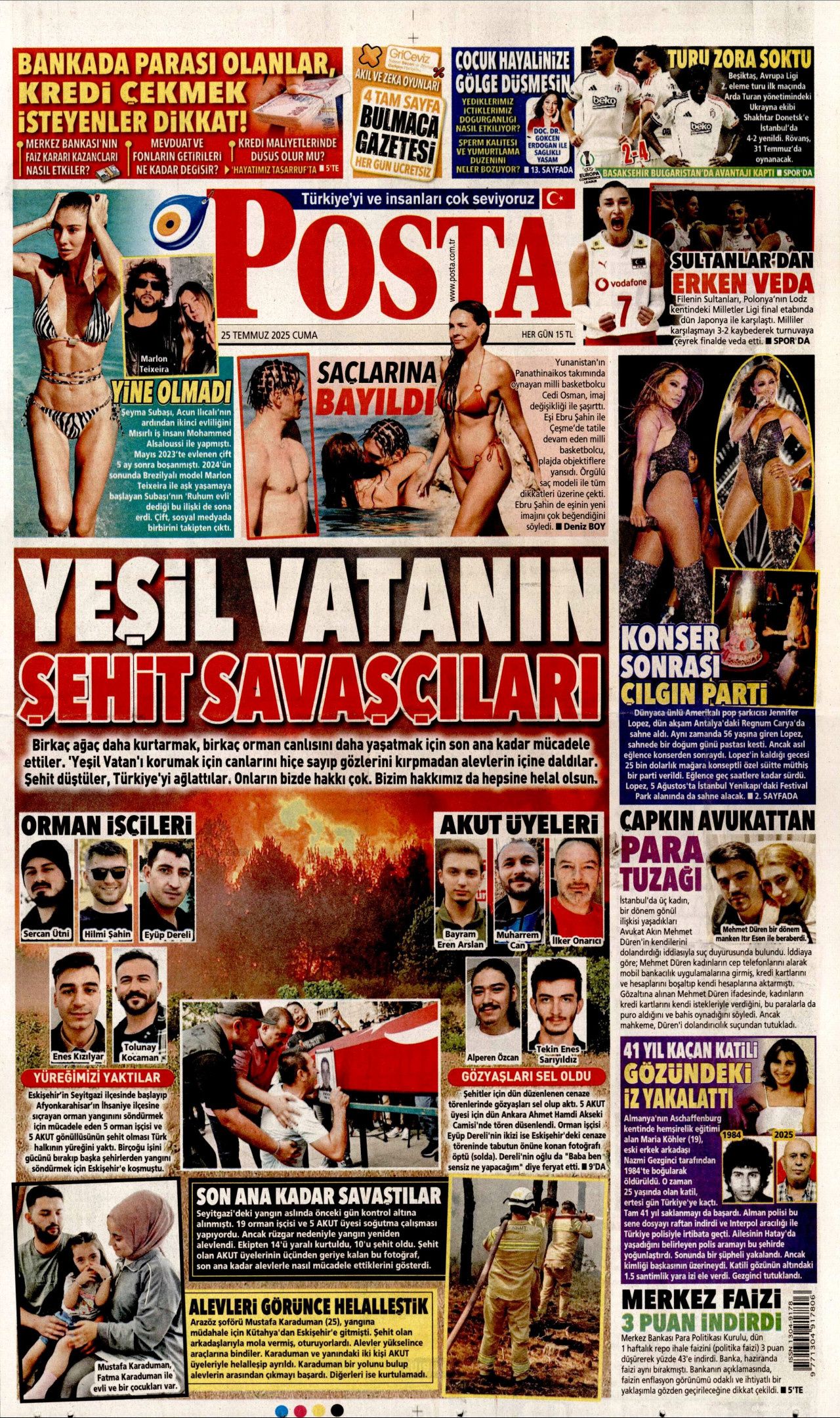 Yeşil vatanın kahramanları manşetlerde... Hikayeleri de yürek yaktı! 14