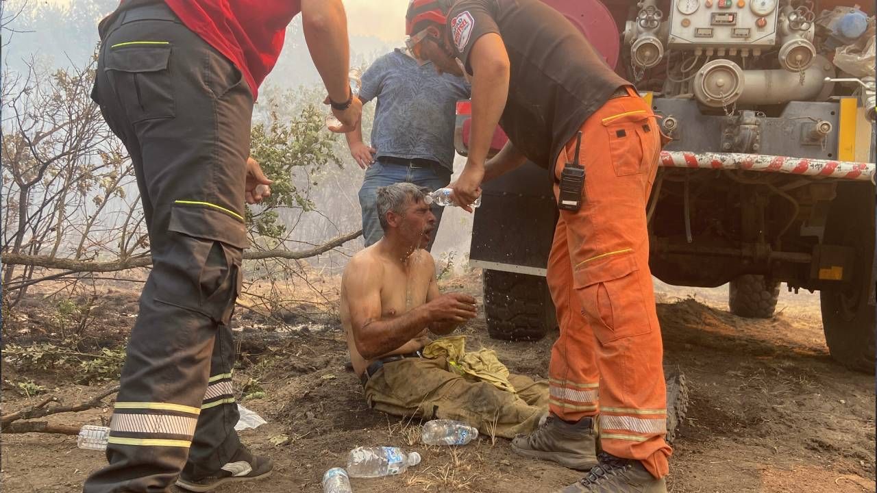 Seyitgazi yangınında ağır yaralanan kahraman ormancı Kader Dereli'nin son halini eşi paylaştı 2