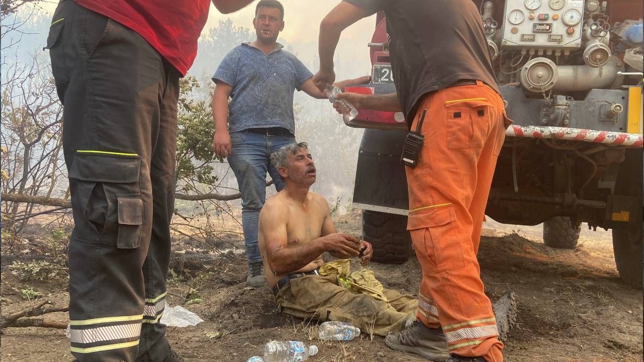 Seyitgazi yangınında ağır yaralanan kahraman ormancı Kader Dereli'nin son halini eşi paylaştı 3