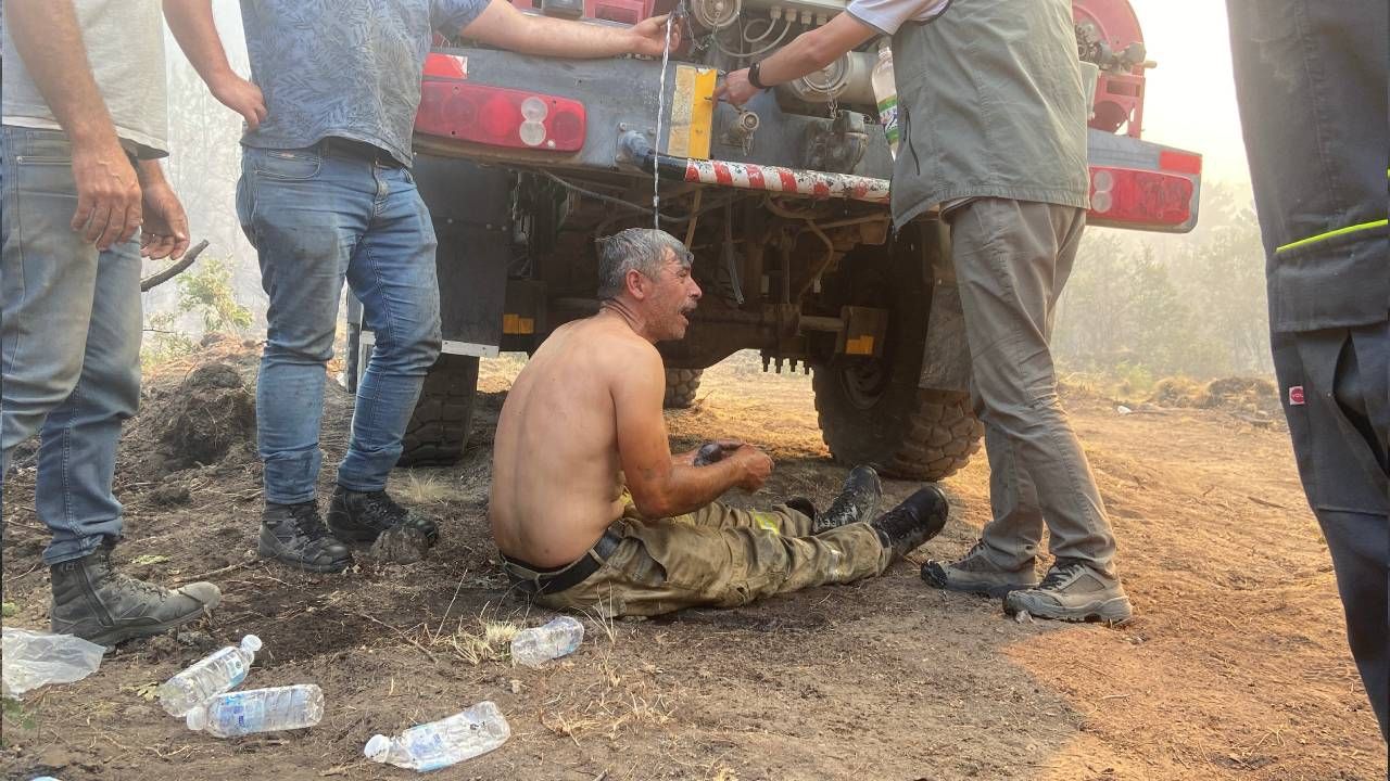 Seyitgazi yangınında ağır yaralanan kahraman ormancı Kader Dereli'nin son halini eşi paylaştı 1