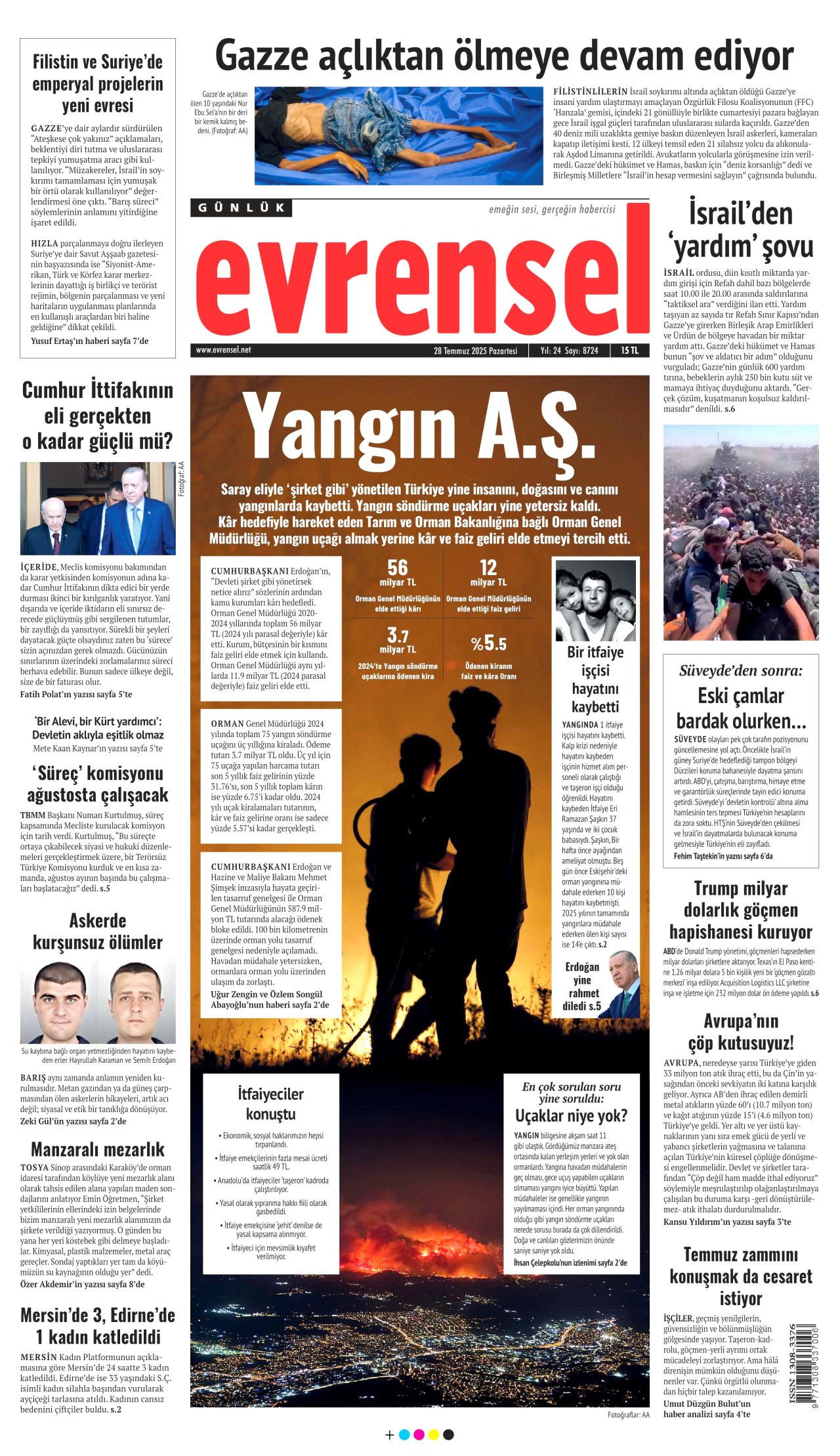 Ayağı alçıda olmasına rağmen göreve koşan itfaiyeci şehit oldu! Ramazan Şaşkın'ın kahramanlığı manşetlerde... 15