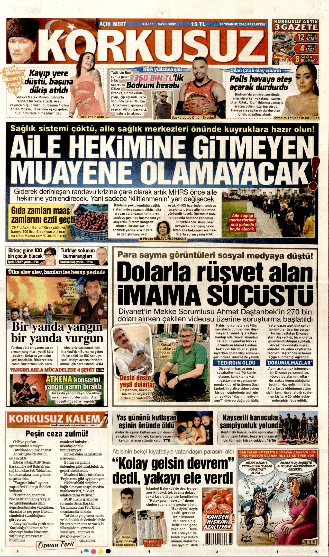 Ayağı alçıda olmasına rağmen göreve koşan itfaiyeci şehit oldu! Ramazan Şaşkın'ın kahramanlığı manşetlerde... 19
