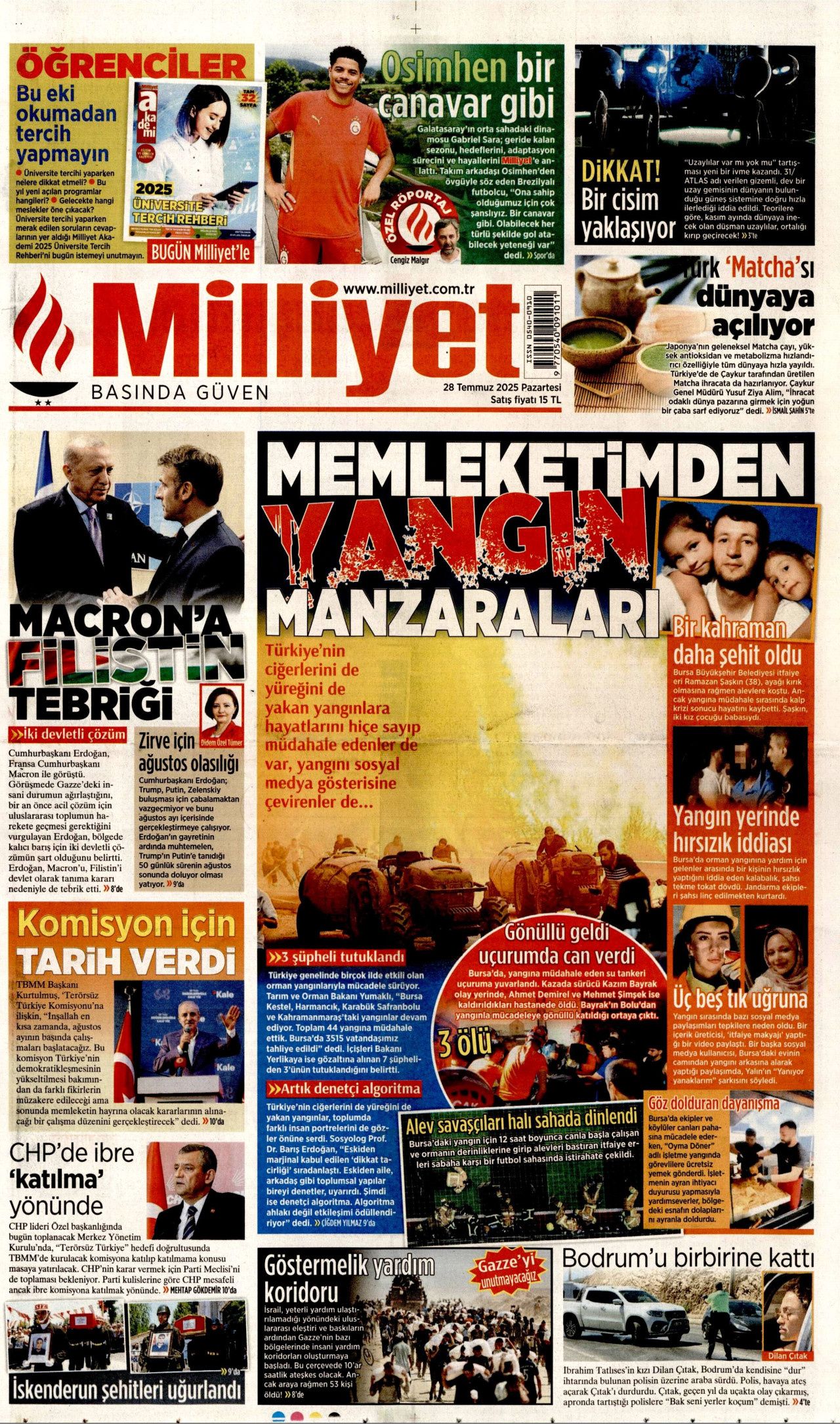 Ayağı alçıda olmasına rağmen göreve koşan itfaiyeci şehit oldu! Ramazan Şaşkın'ın kahramanlığı manşetlerde... 7