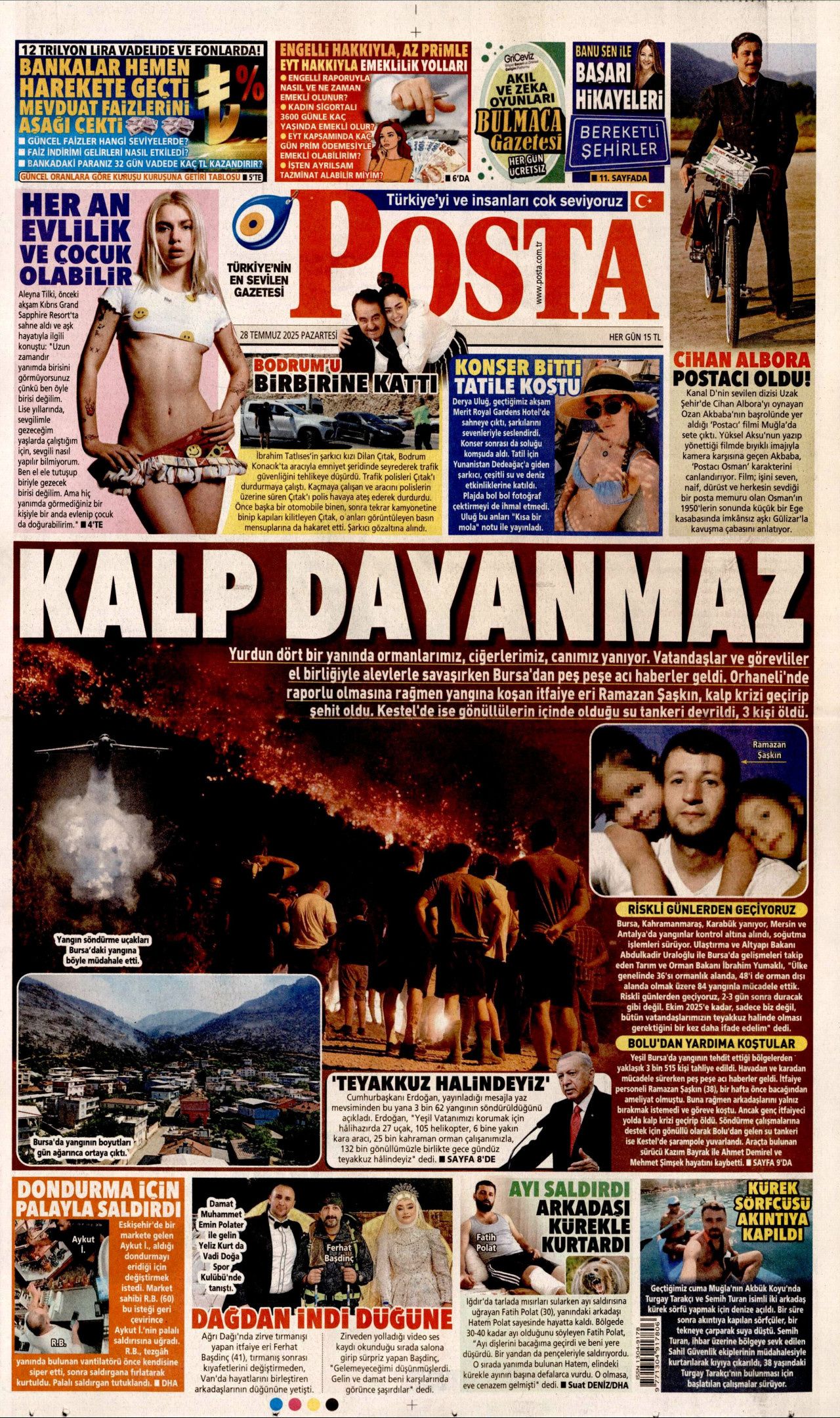 Ayağı alçıda olmasına rağmen göreve koşan itfaiyeci şehit oldu! Ramazan Şaşkın'ın kahramanlığı manşetlerde... 22