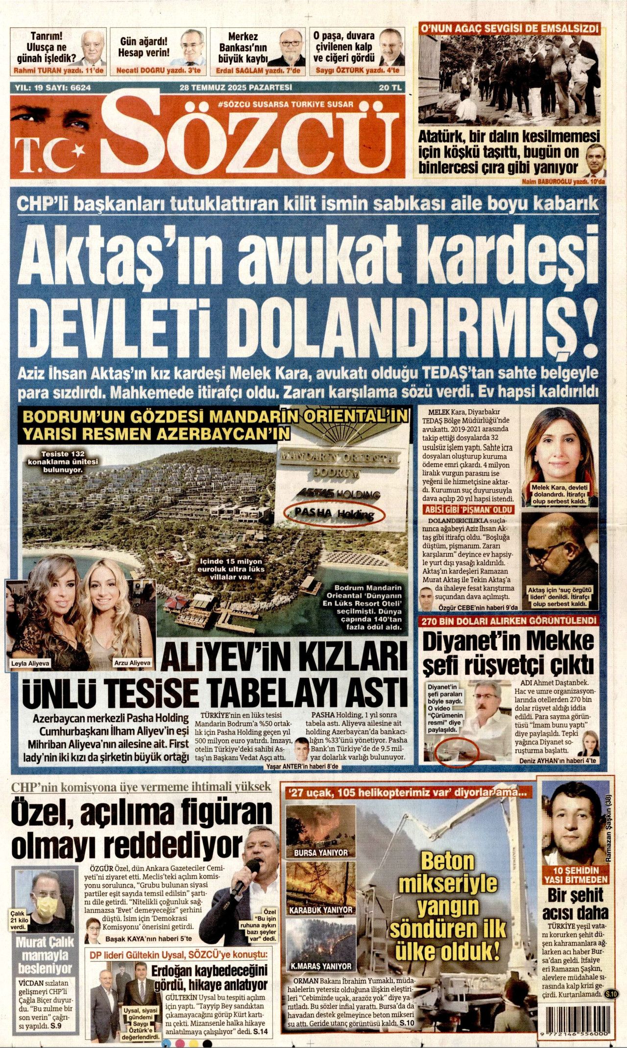 Ayağı alçıda olmasına rağmen göreve koşan itfaiyeci şehit oldu! Ramazan Şaşkın'ın kahramanlığı manşetlerde... 6