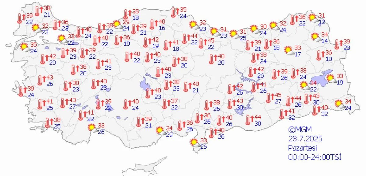 Ciğerlerimiz yanarken Meteoroloji müjdeyi verdi: Türkiye geneli sağanak yağışın etkisi altına giriyor 4