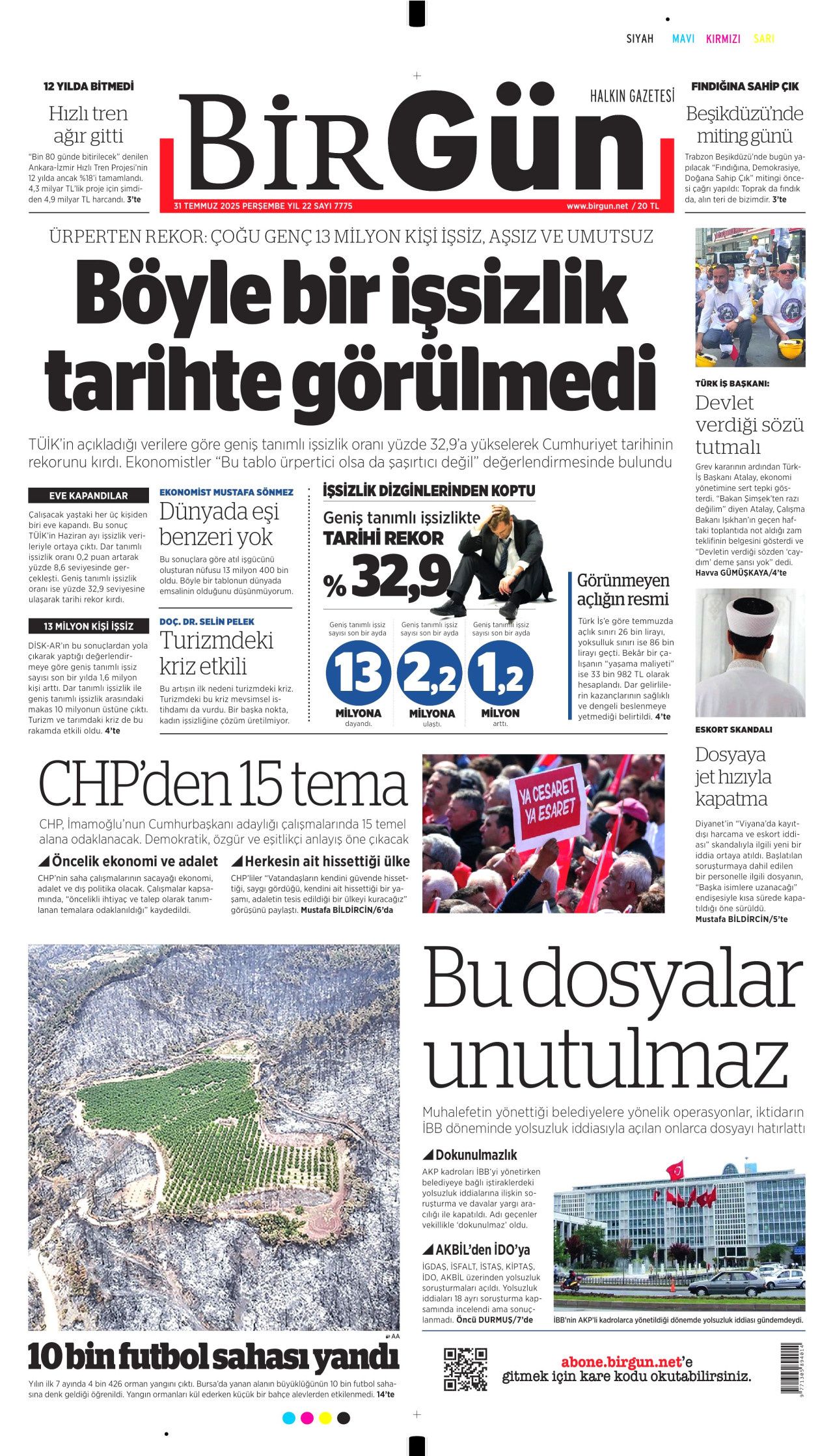 Aç çocuklara yenildiler! Gazze'deki insanlık dışı görüntüler İsrail'i yalnızlaştırıyor... 31 Temmuz Perşembe gazete manşetleri! 10