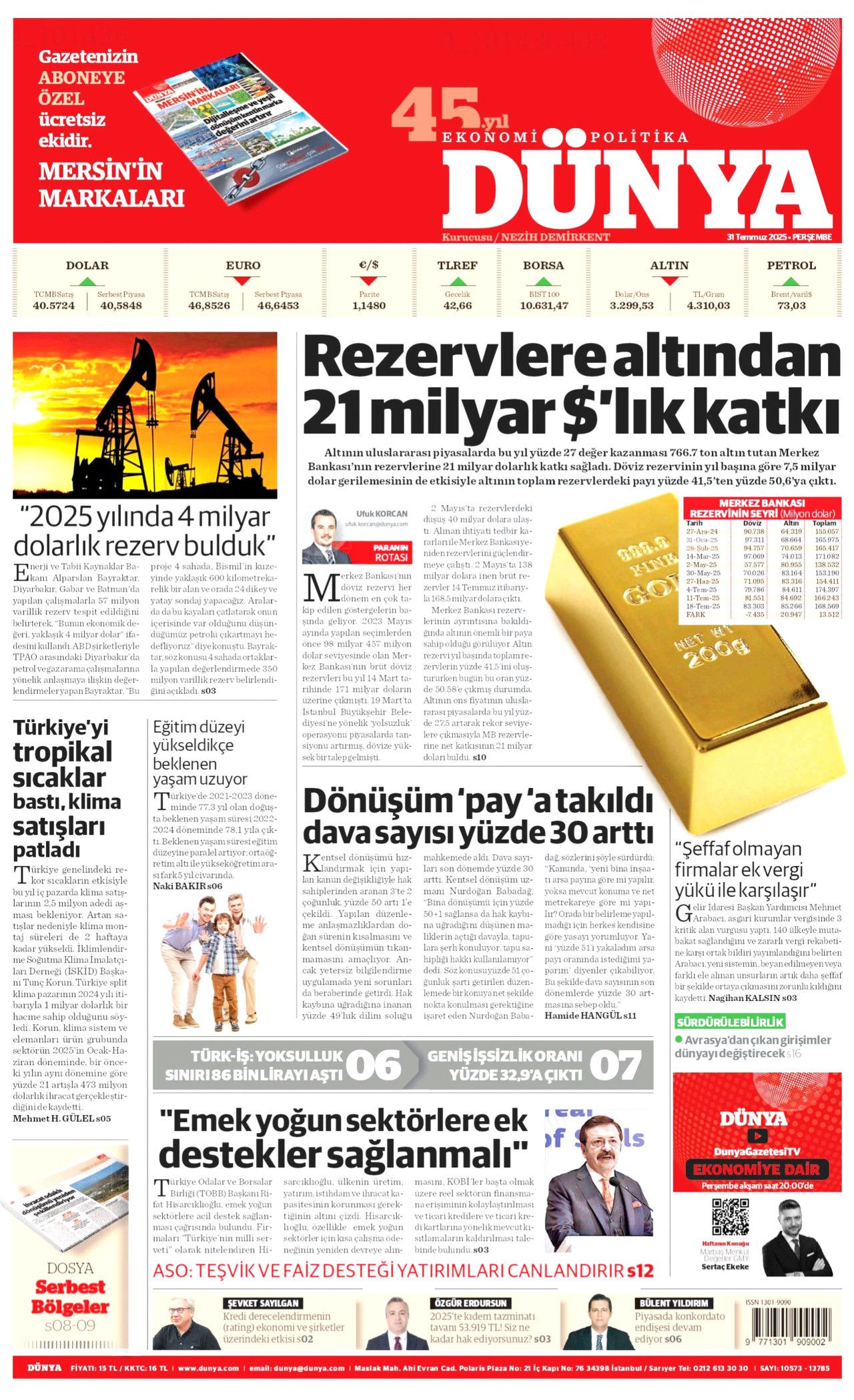 Aç çocuklara yenildiler! Gazze'deki insanlık dışı görüntüler İsrail'i yalnızlaştırıyor... 31 Temmuz Perşembe gazete manşetleri! 17