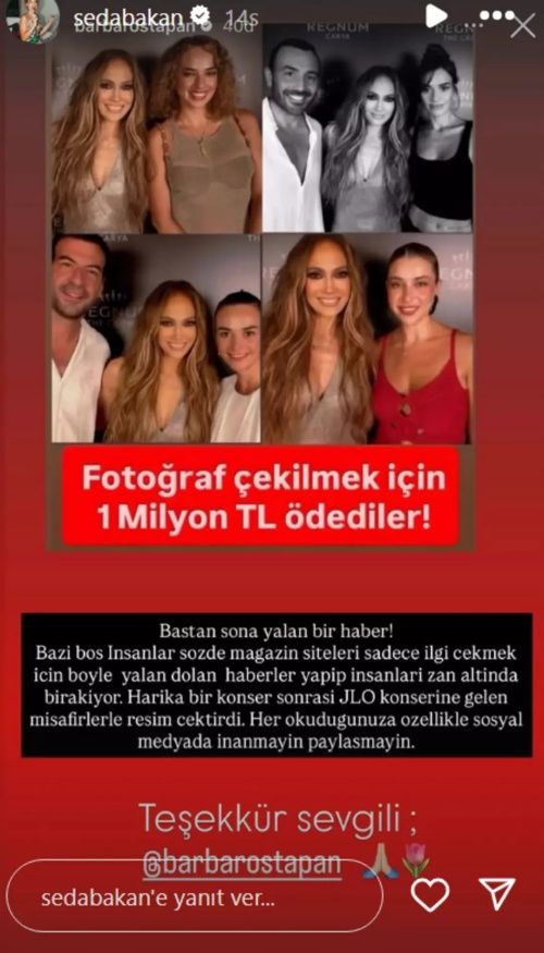Seda Bakan, Jennifer Lopez ile fotoğraf çektirmek için 1 milyon TL mi ödedi? 3