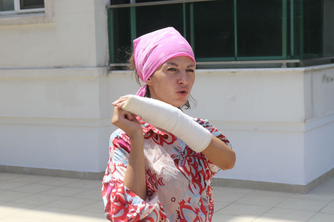 Ukraynalı eski eşi Irina'ya sopayla saldırdı, hastanelik etti! "Öldüreceğim" diyerek defalarca vurdu 2